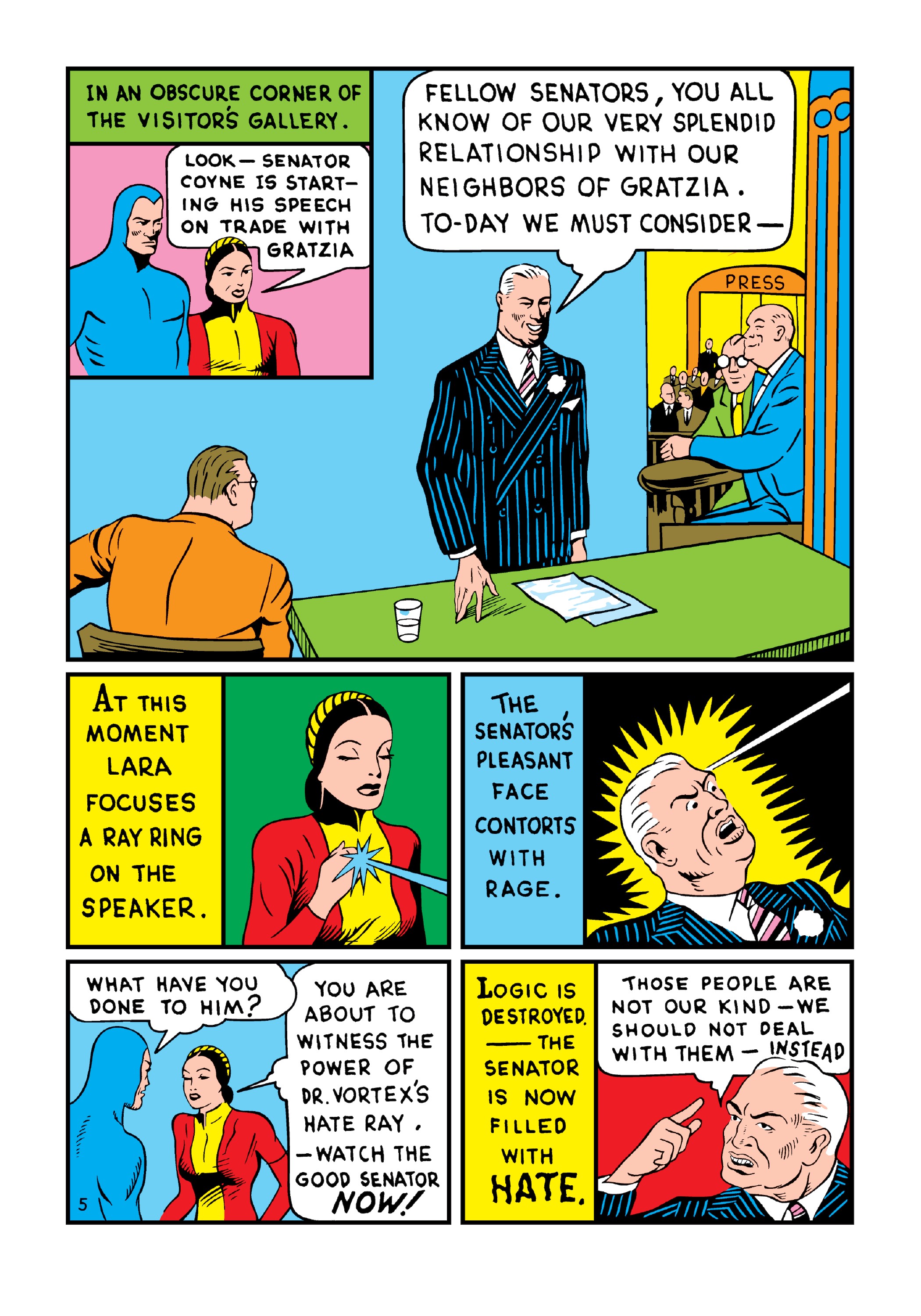 Read online Mystic Comics comic -  Issue # (1940) _Marvel Masterworks - Golden Age  (Part 3) - 10