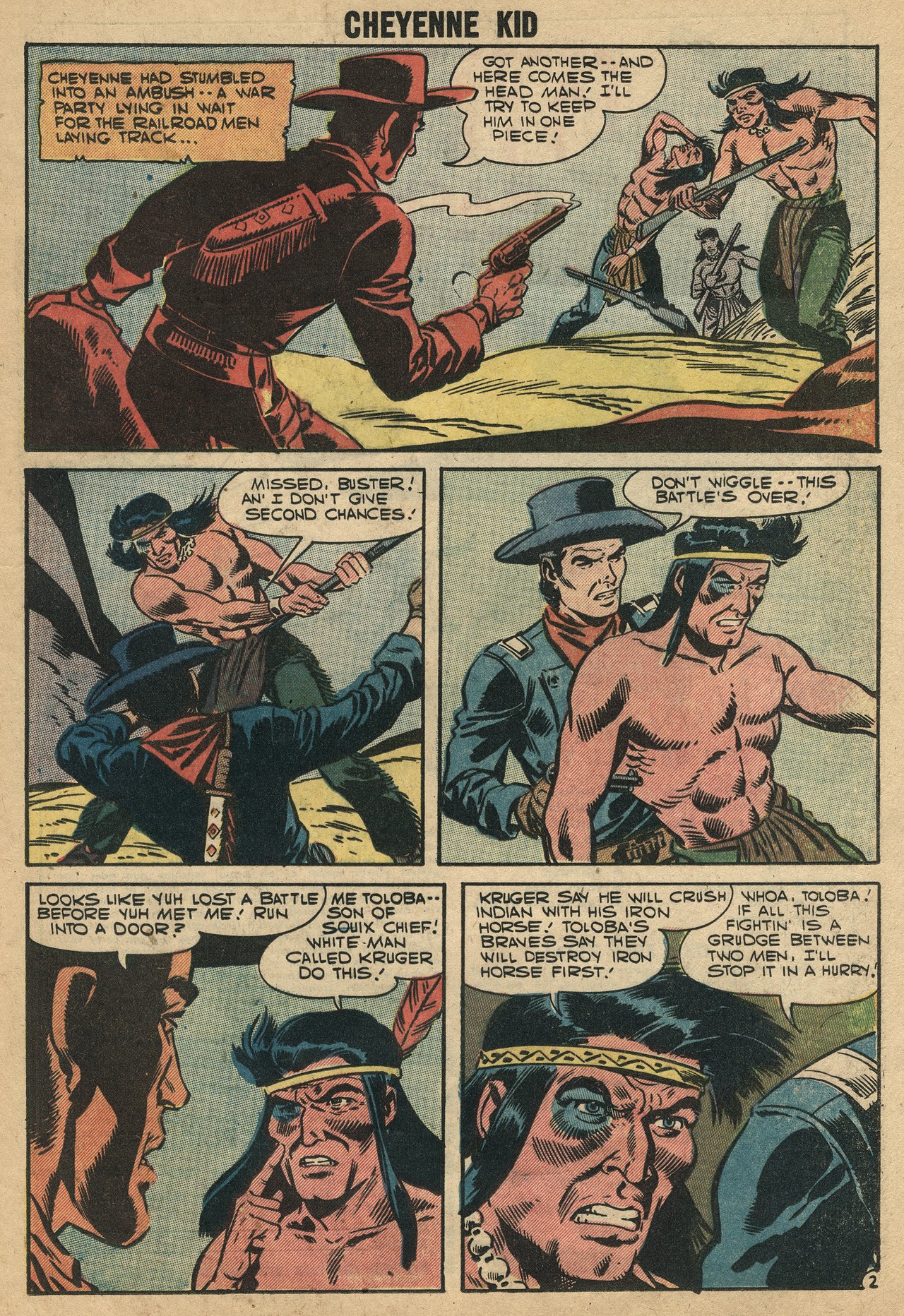 Read online Cheyenne Kid comic -  Issue #9 - 21