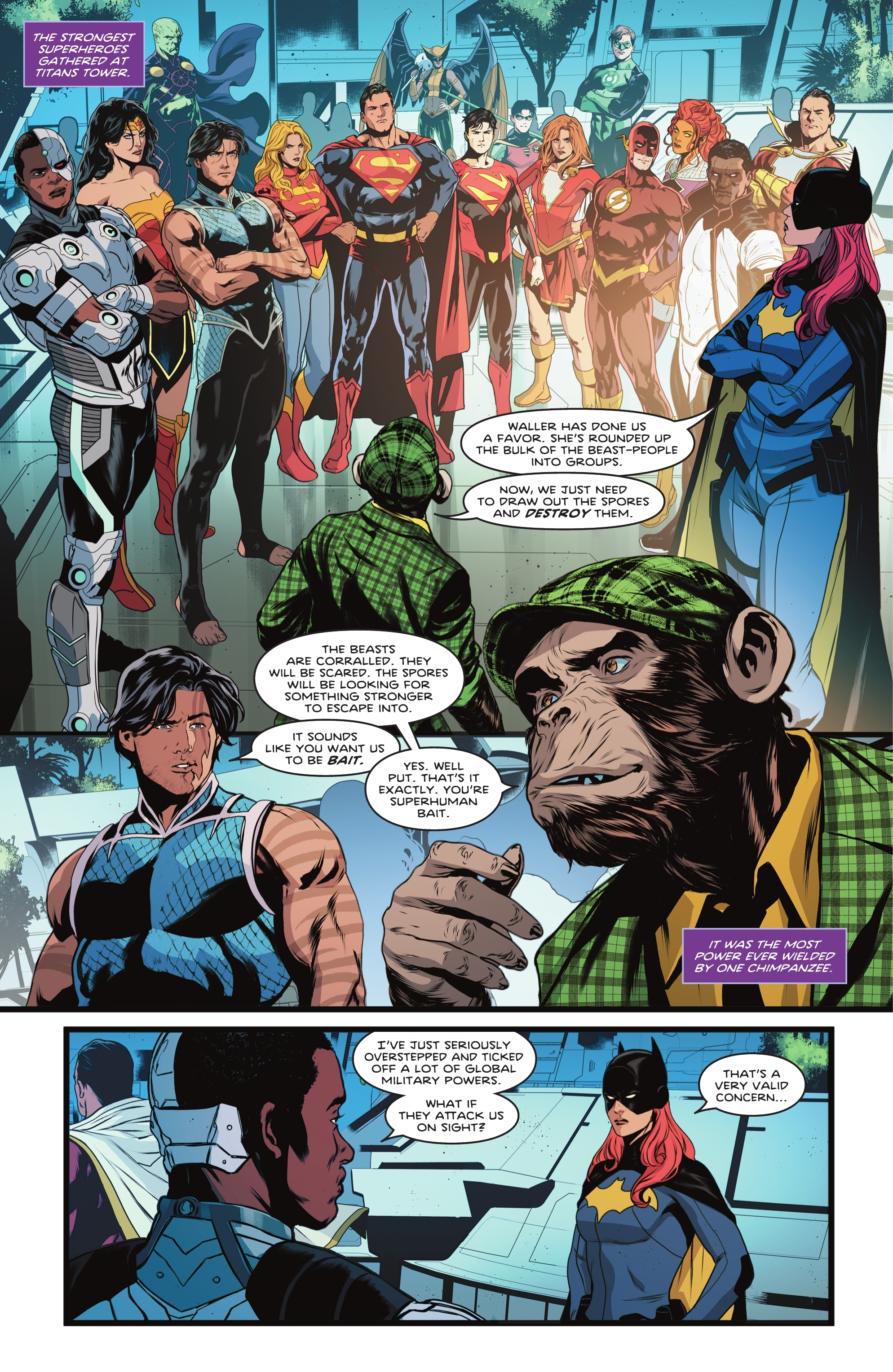 Read online Titans: Beast World comic -  Issue #6 - 9