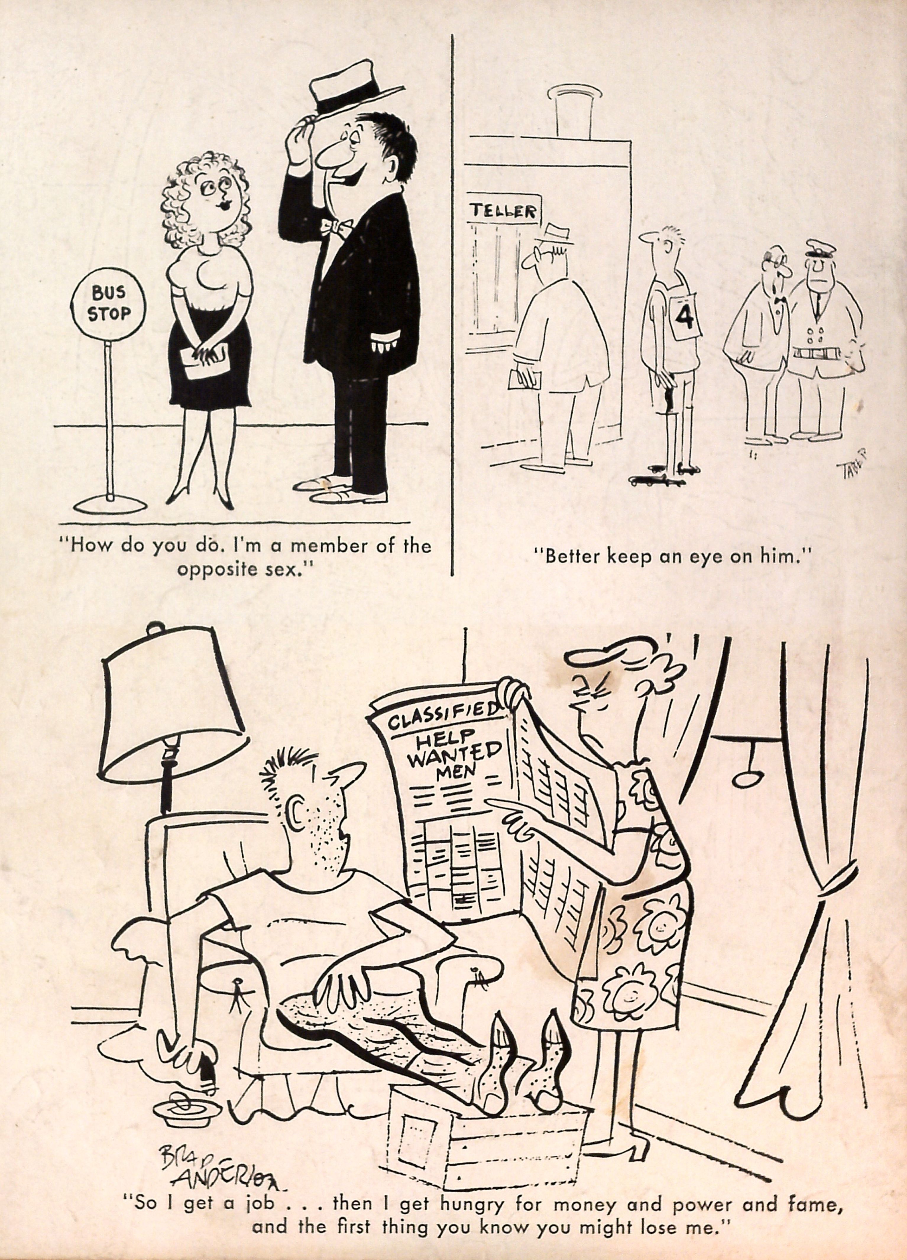 Read online Cartoons and Gags comic -  Issue #30 - 52