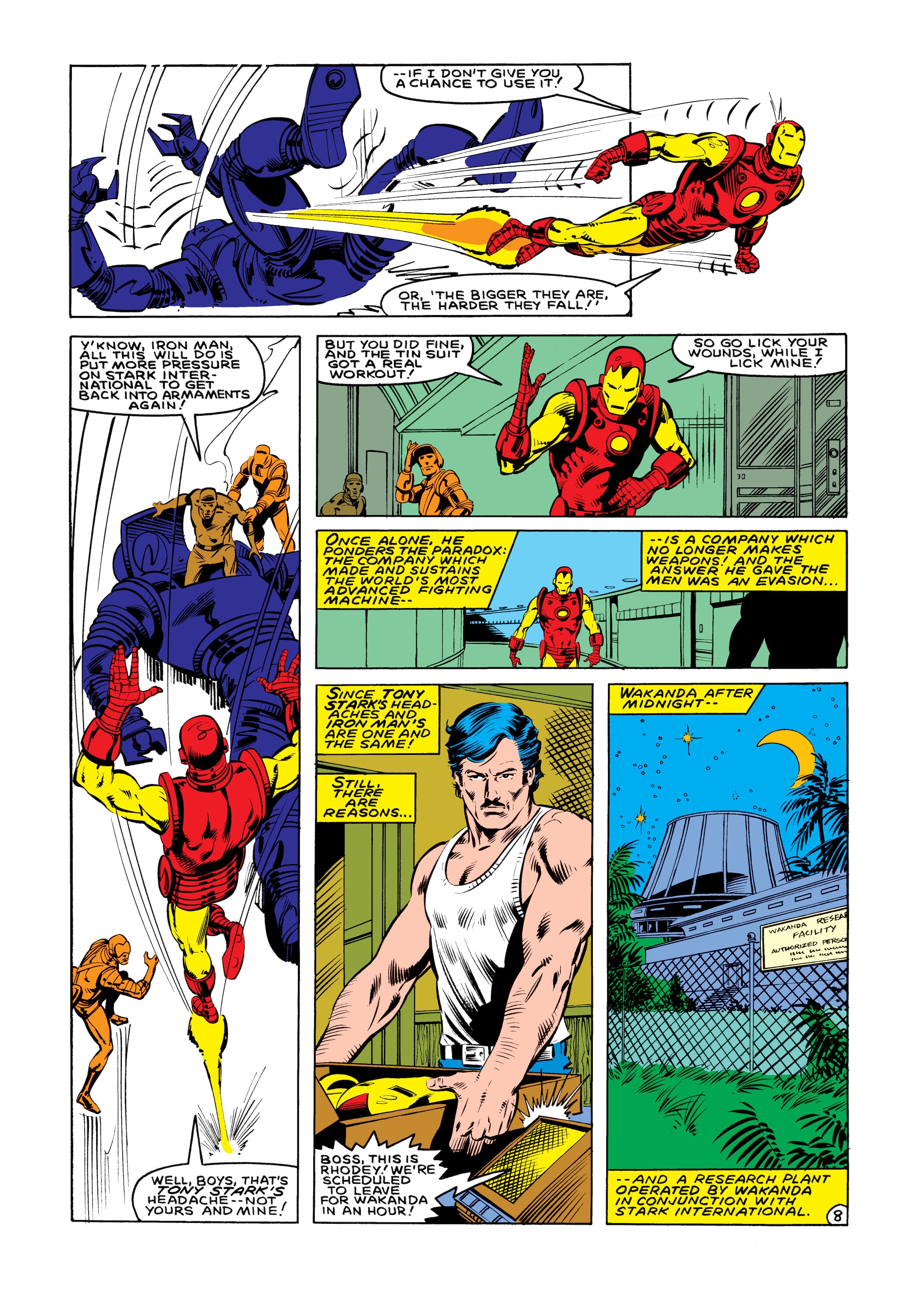 Read online Marvel Masterworks: The Invincible Iron Man comic -  Issue # TPB 16 (Part 2) - 8