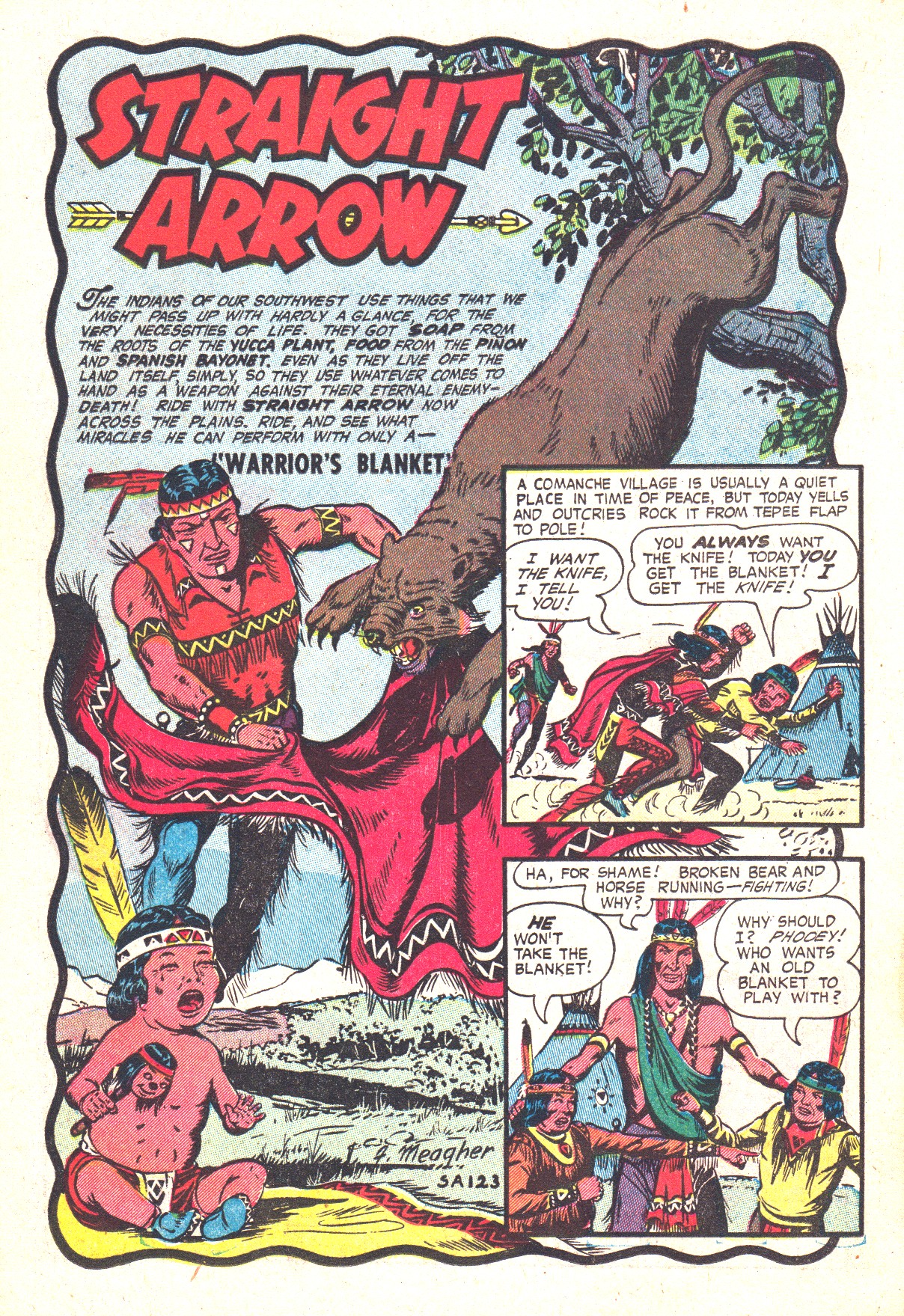 Read online Straight Arrow comic -  Issue #37 - 18