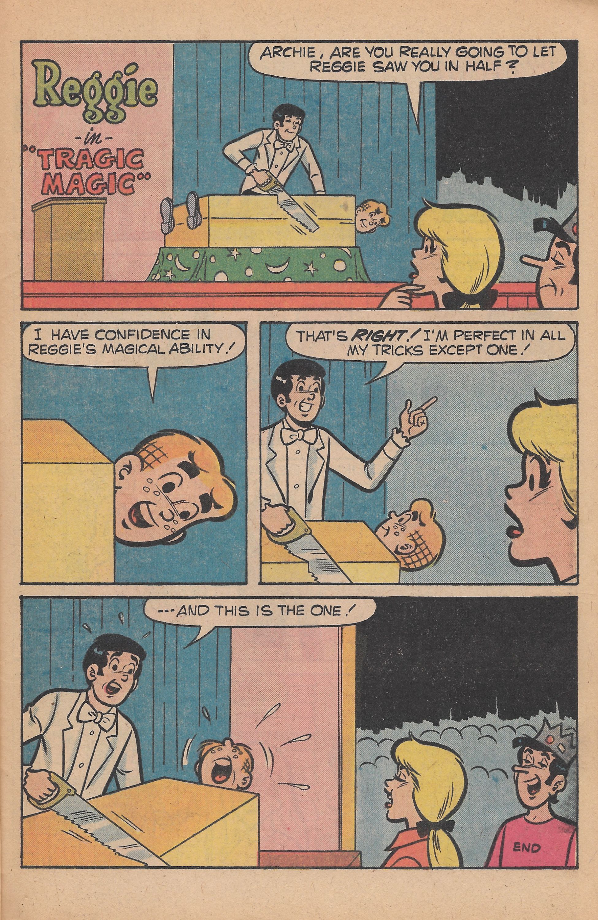 Read online Reggie's Wise Guy Jokes comic -  Issue #43 - 29