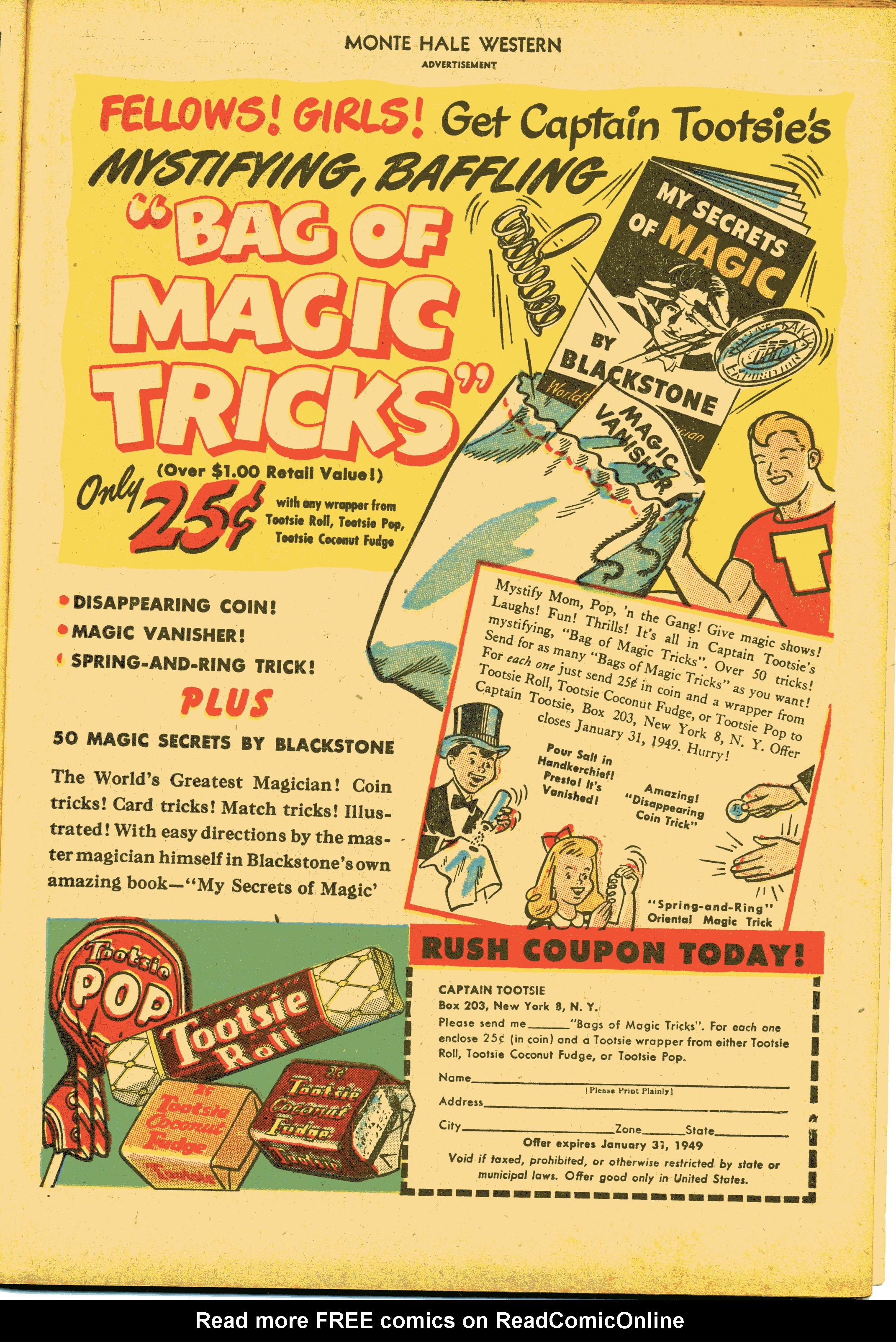 Read online Monte Hale Western comic -  Issue #31 - 15