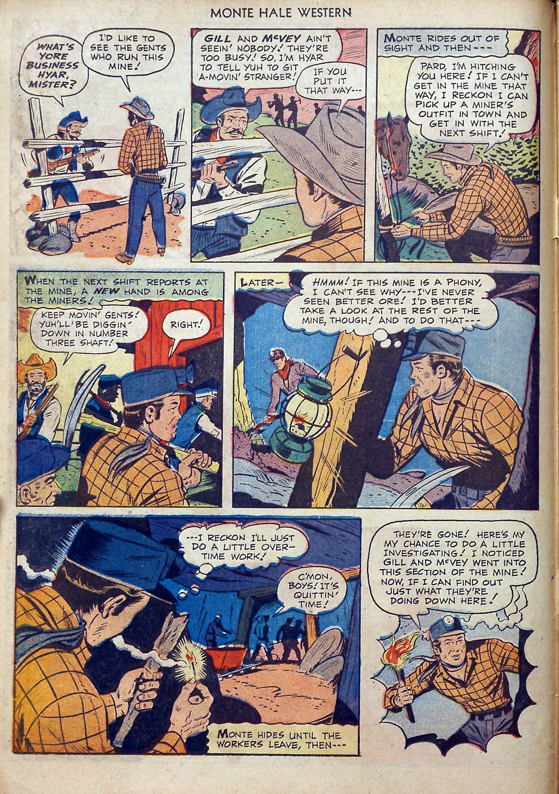 Read online Monte Hale Western comic -  Issue #40 - 6
