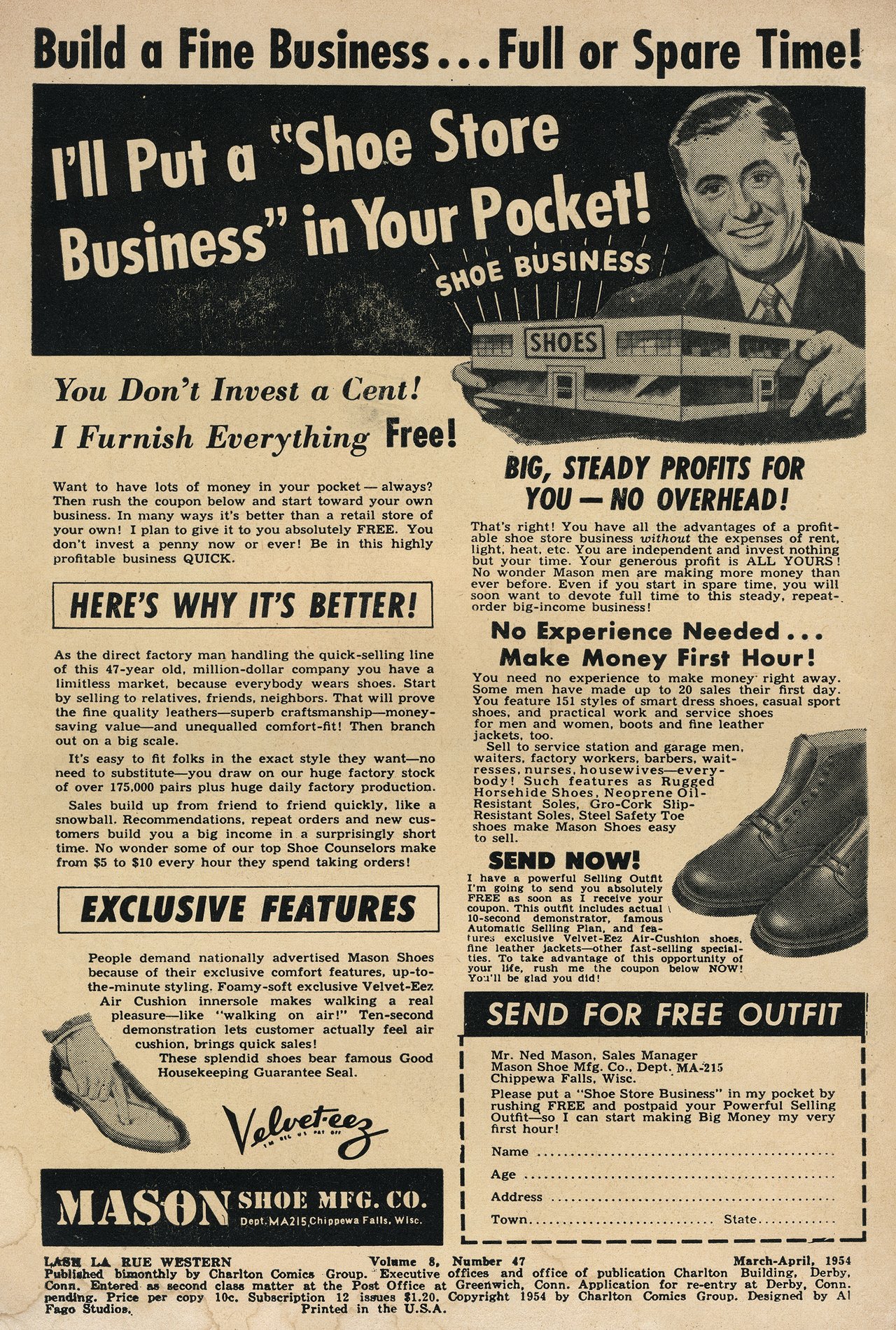 Read online Lash Larue Western (1949) comic -  Issue #47 - 2