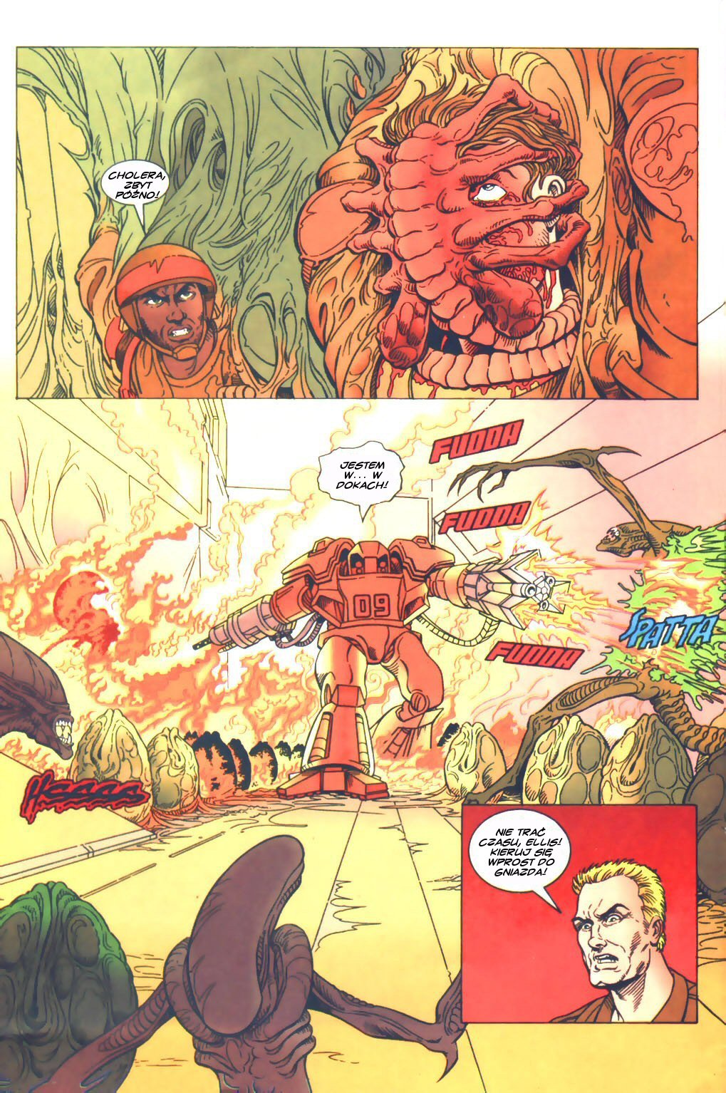 Read online Aliens: Berserker comic -  Issue #4 - 10