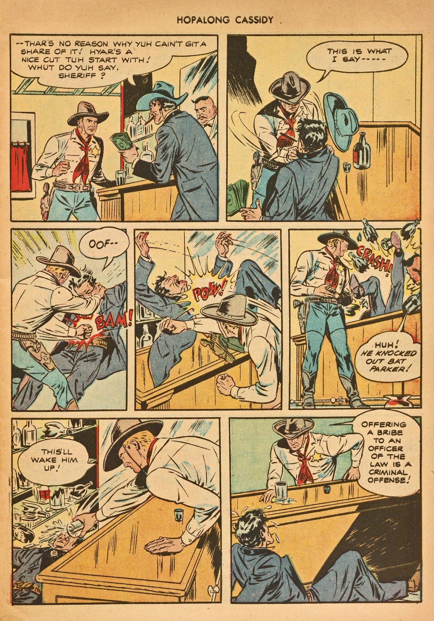 Read online Hopalong Cassidy comic -  Issue #14 - 9