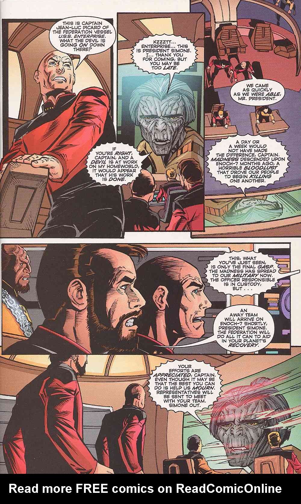 Read online Star Trek: The Next Generation: Embrace the Wolf comic -  Issue # Full - 5