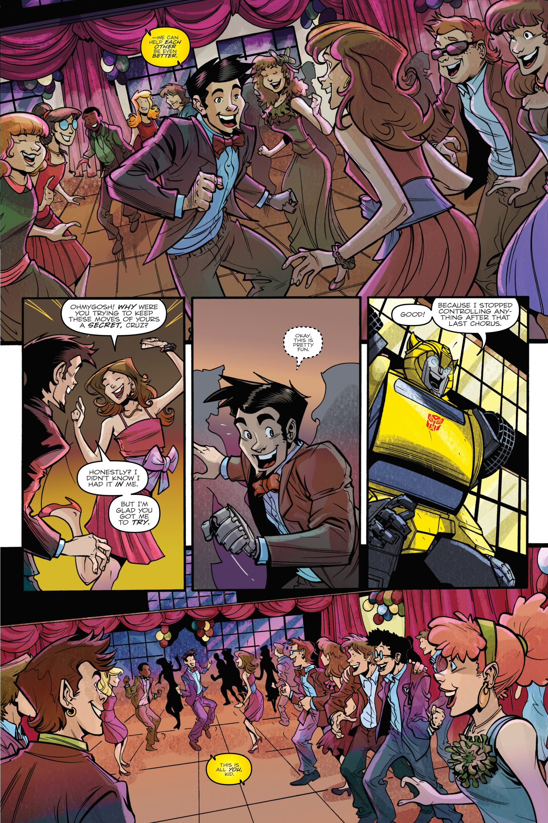Read online Transformers: Bumblebee - Win If You Dare comic -  Issue # TPB - 47