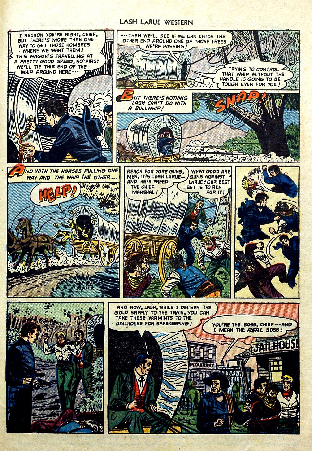 Read online Lash Larue Western (1949) comic -  Issue #57 - 33
