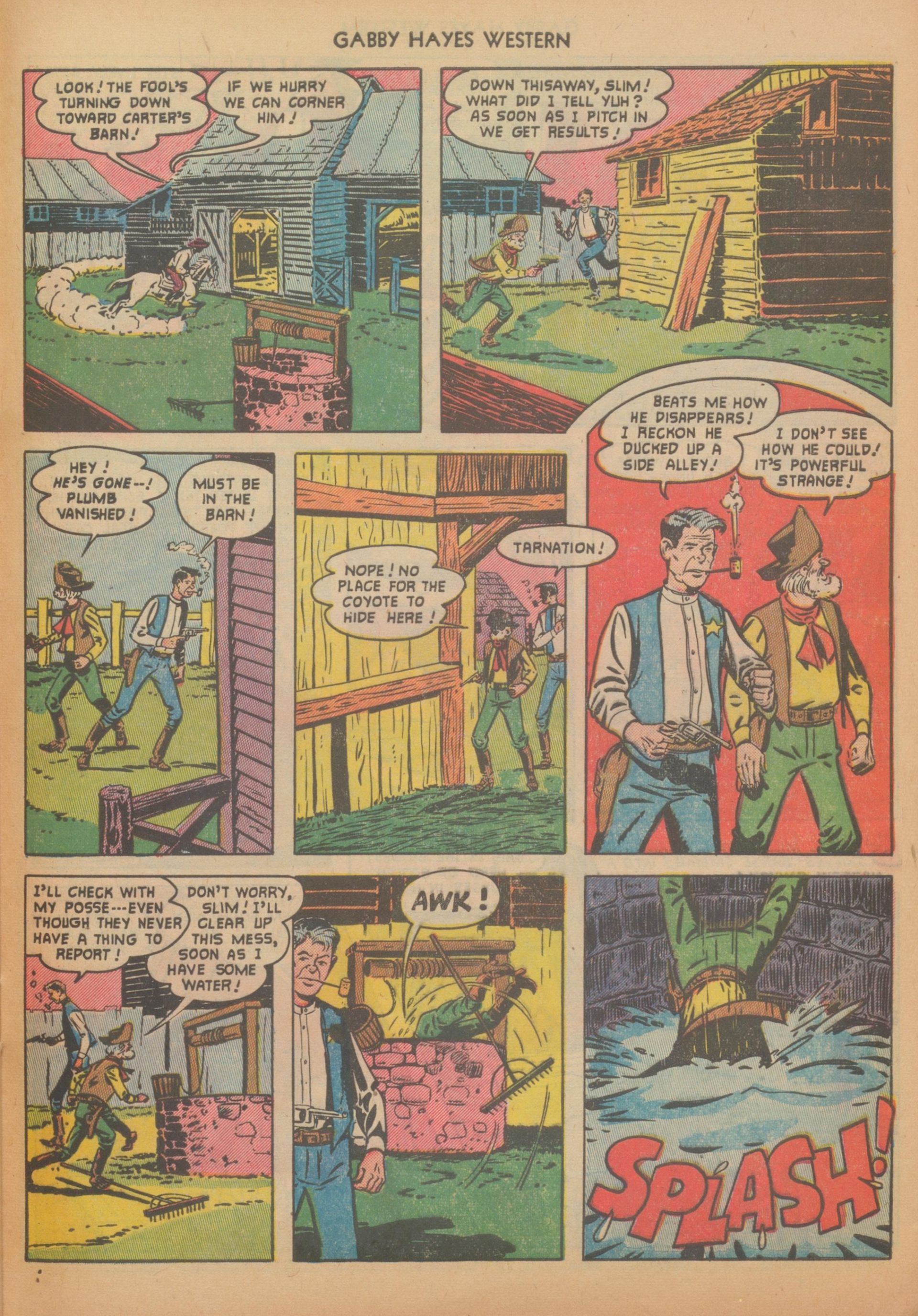 Read online Gabby Hayes Western comic -  Issue #41 - 29