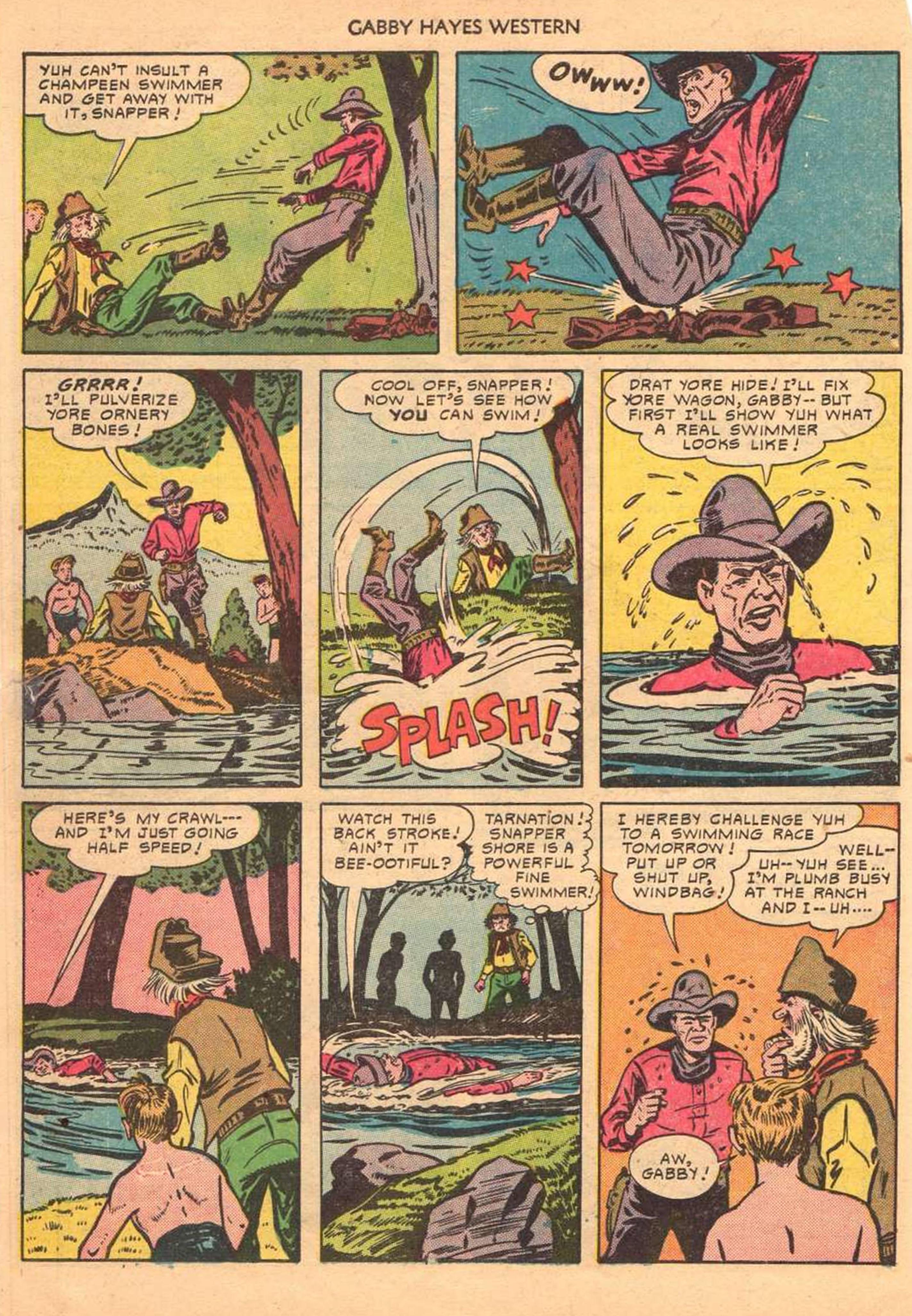 Read online Gabby Hayes Western comic -  Issue #24 - 22