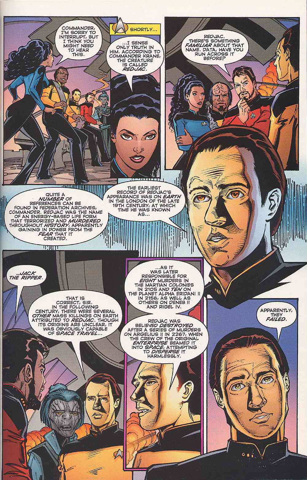 Read online Star Trek: The Next Generation: Embrace the Wolf comic -  Issue # Full - 13