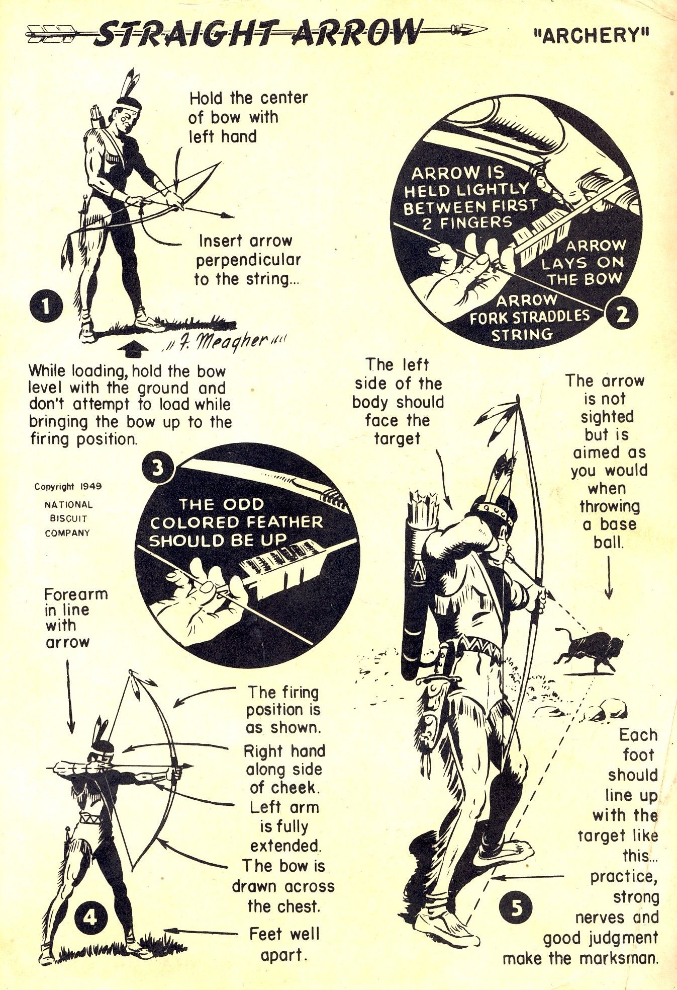 Read online Straight Arrow comic -  Issue #1 - 35