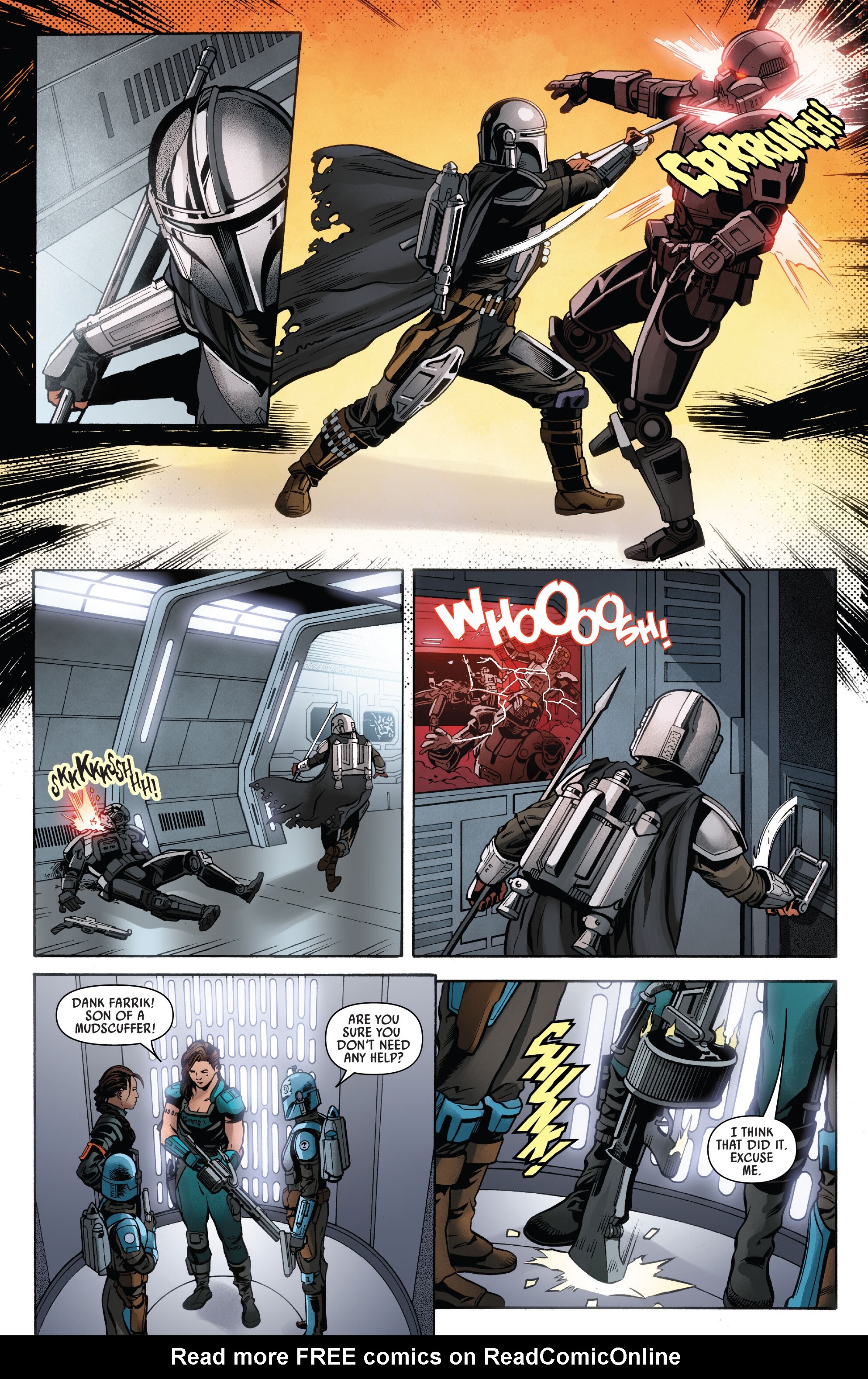 Read online Star Wars: The Mandalorian Season 2 comic -  Issue #8 - 20