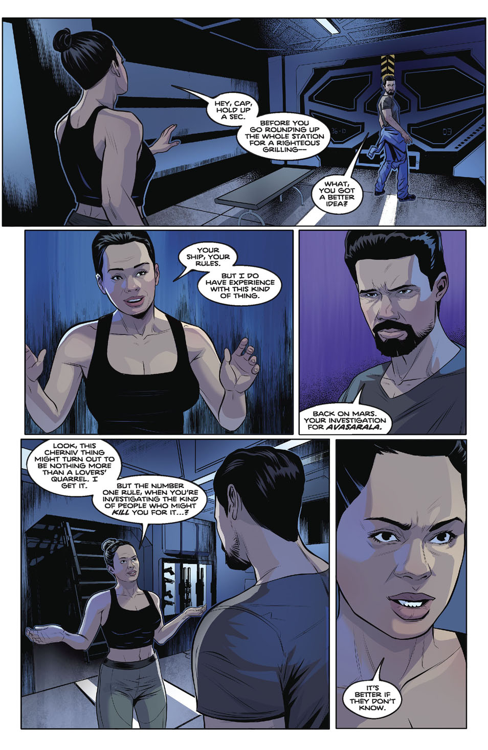 The Expanse: Dragon Tooth issue 6 - Page 8