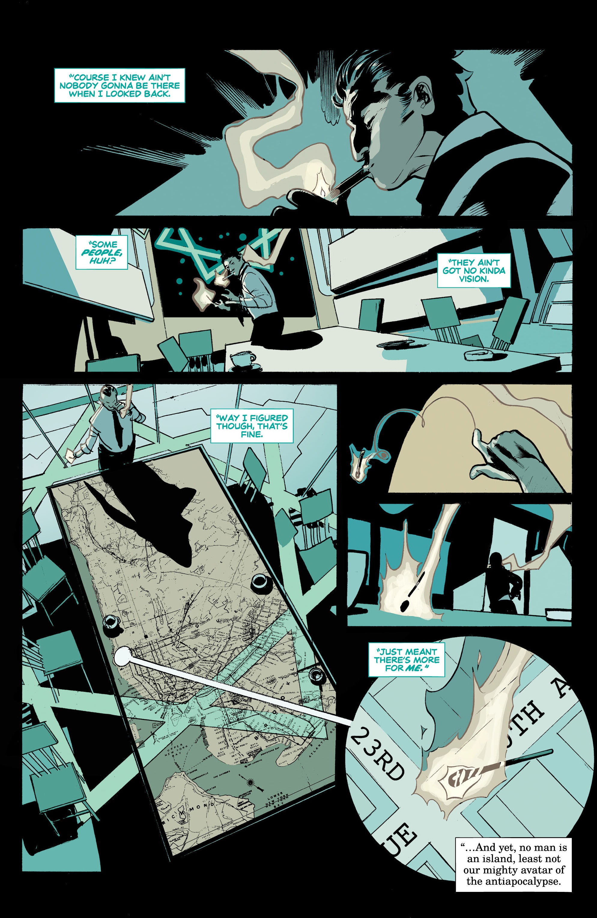 Read online Adventureman: Ghost Lights comic -  Issue #1 - 7