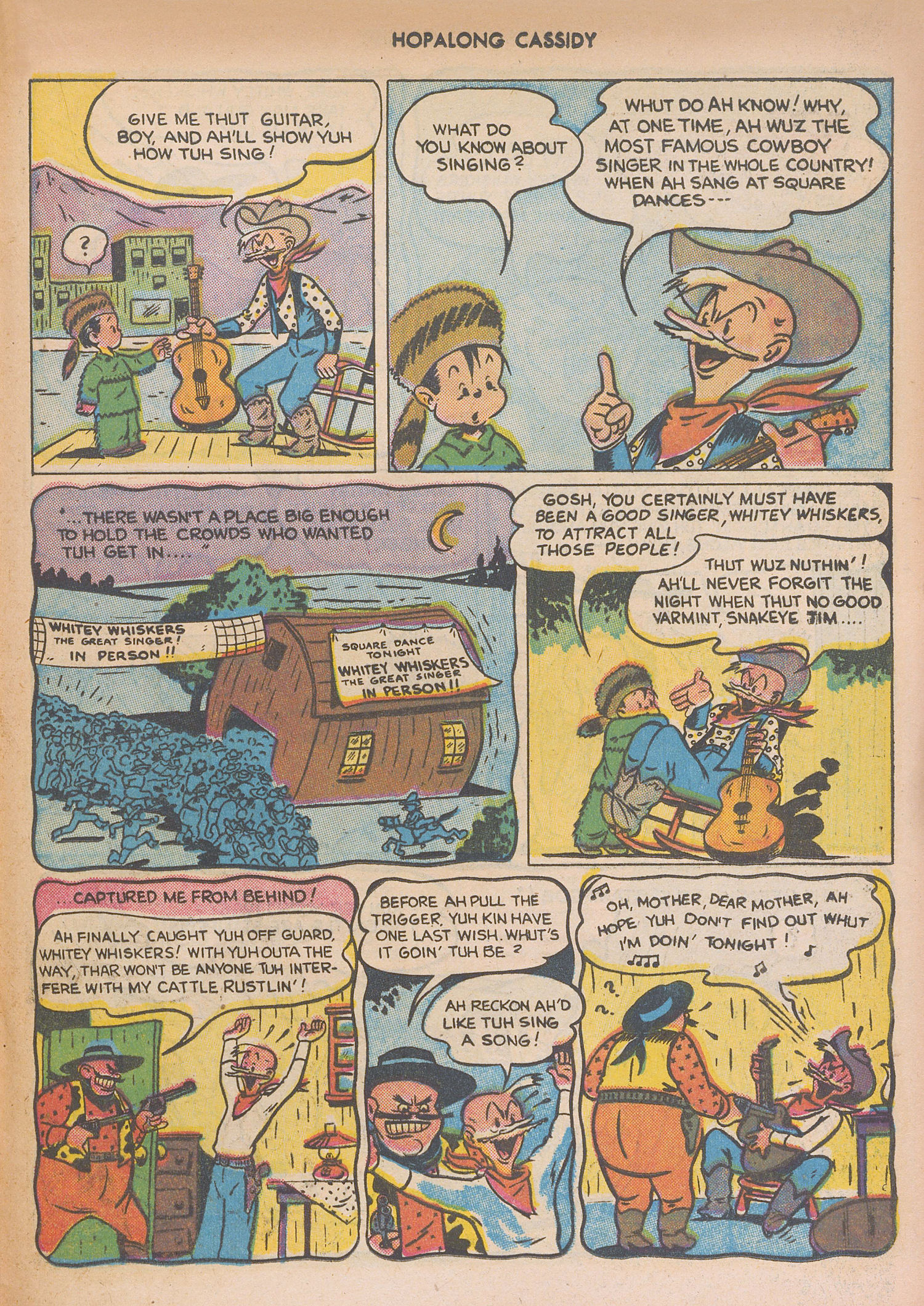 Read online Hopalong Cassidy comic -  Issue #8 - 35