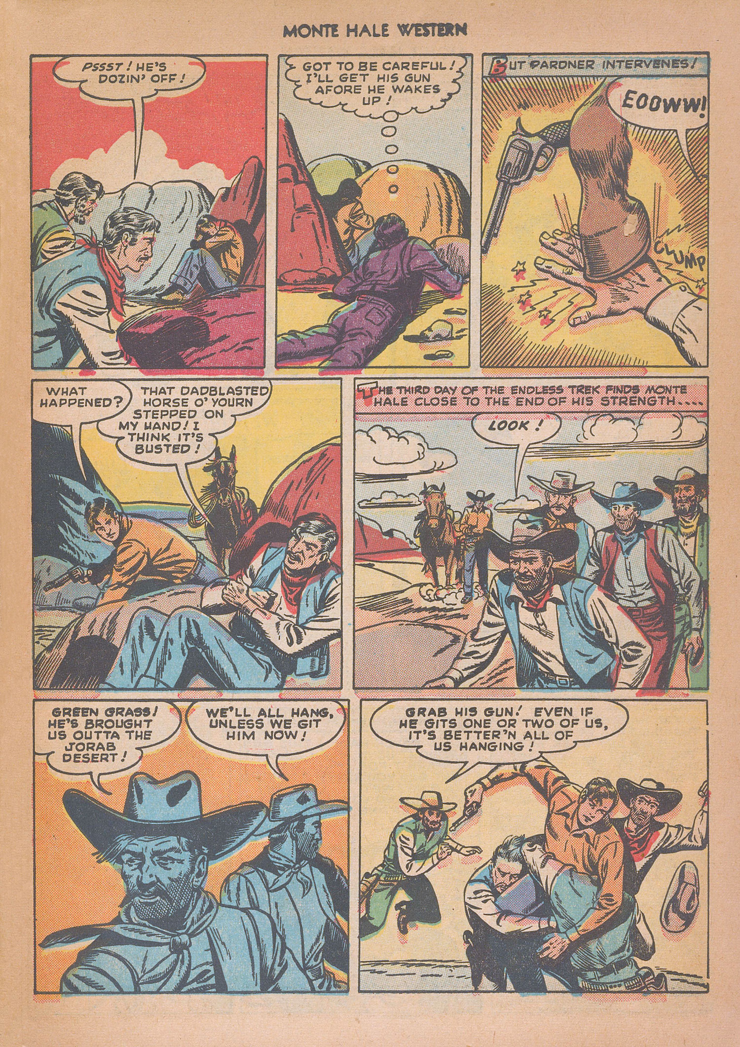 Read online Monte Hale Western comic -  Issue #32 - 11