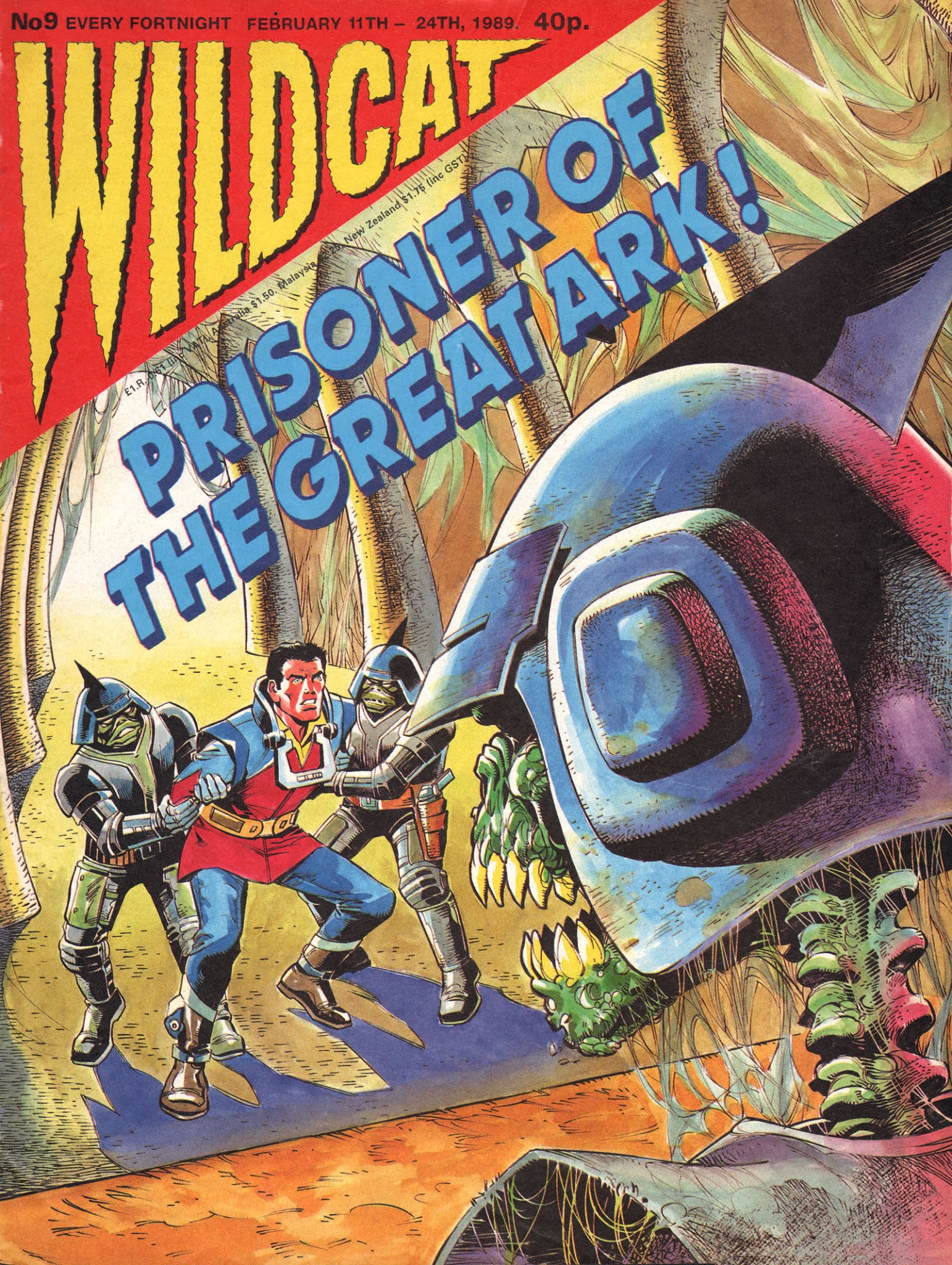 Read online Wildcat comic -  Issue #9 - 1