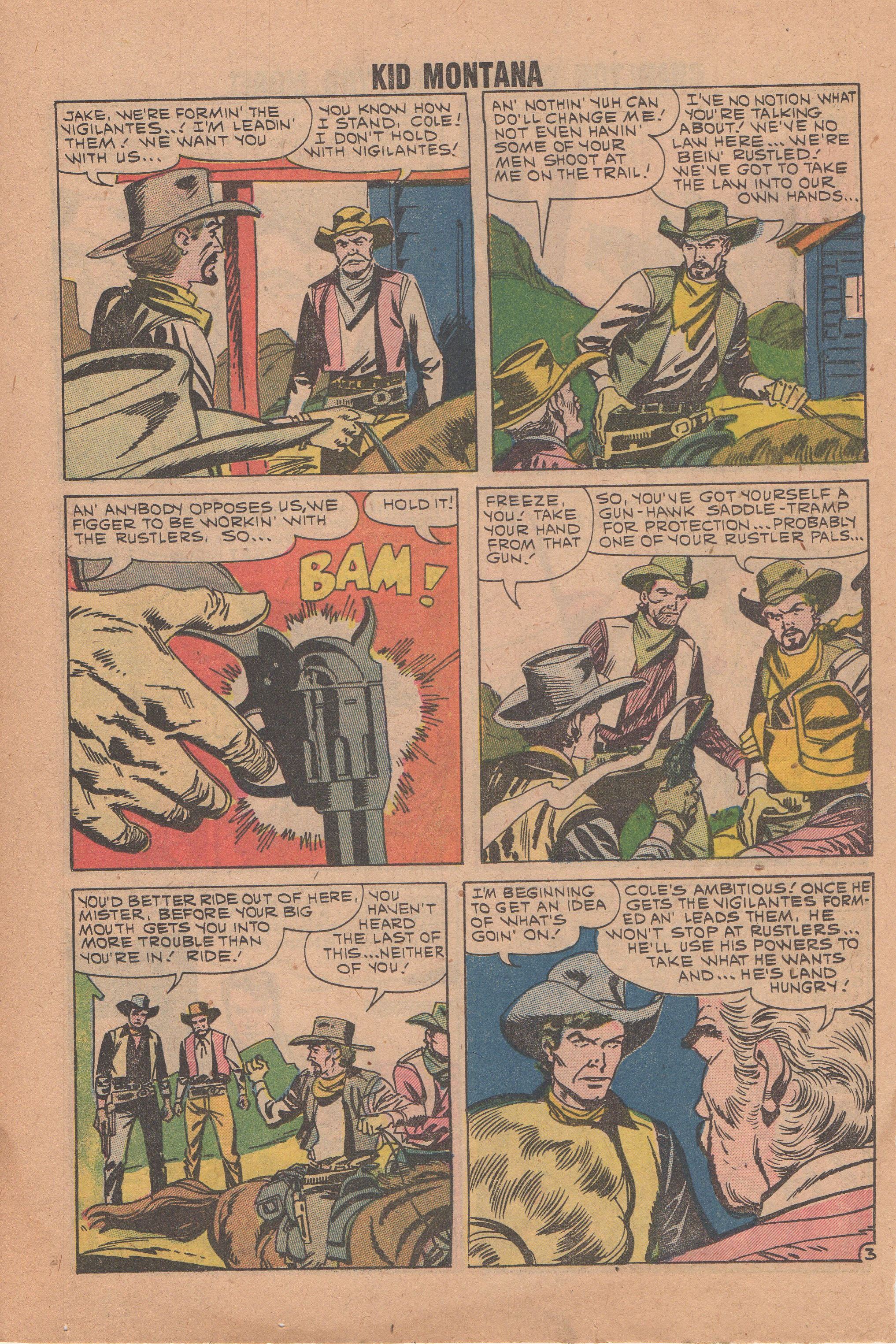 Read online Kid Montana comic -  Issue #23 - 23
