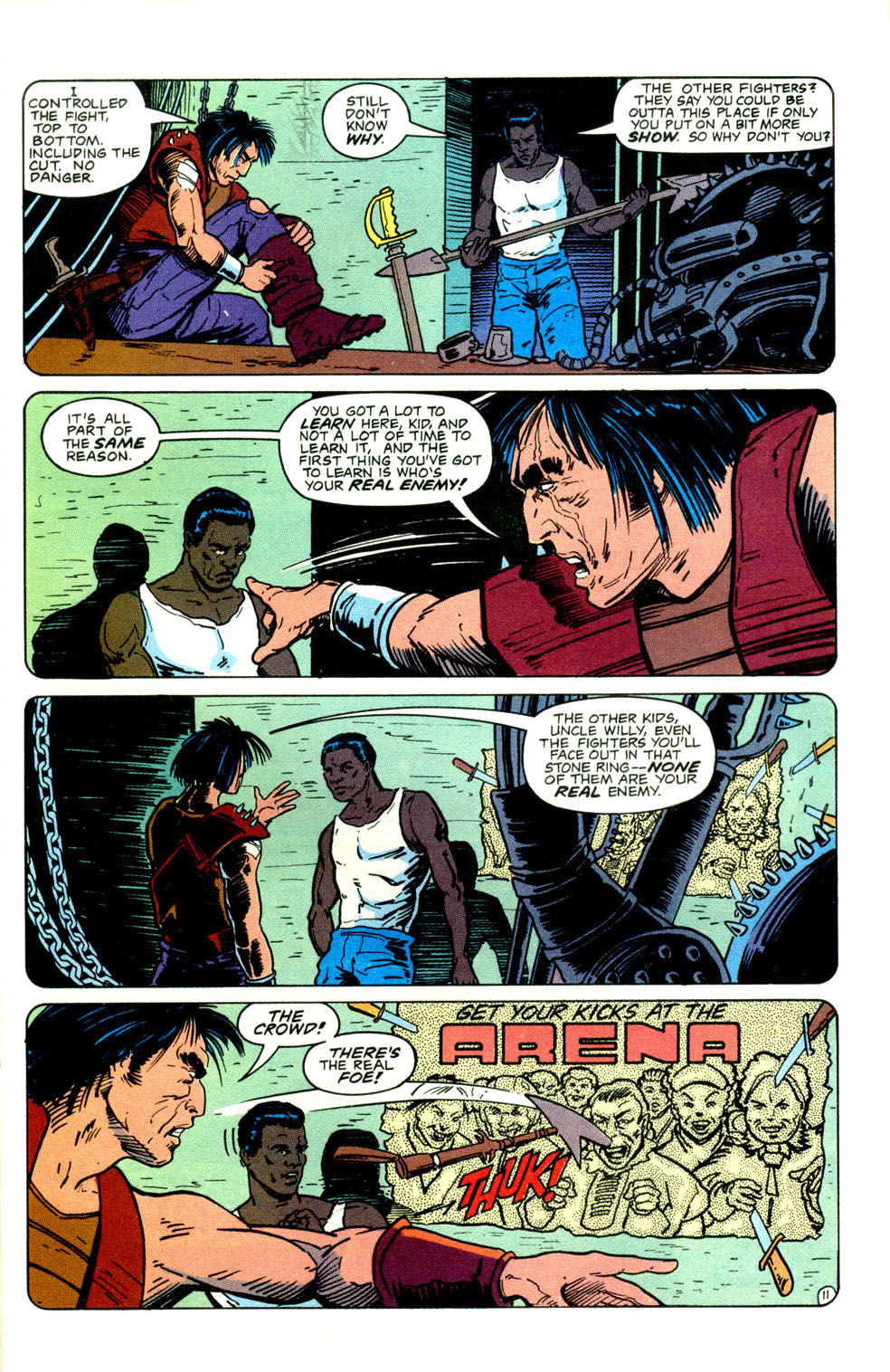 Read online Grimjack comic -  Issue #28 - 14