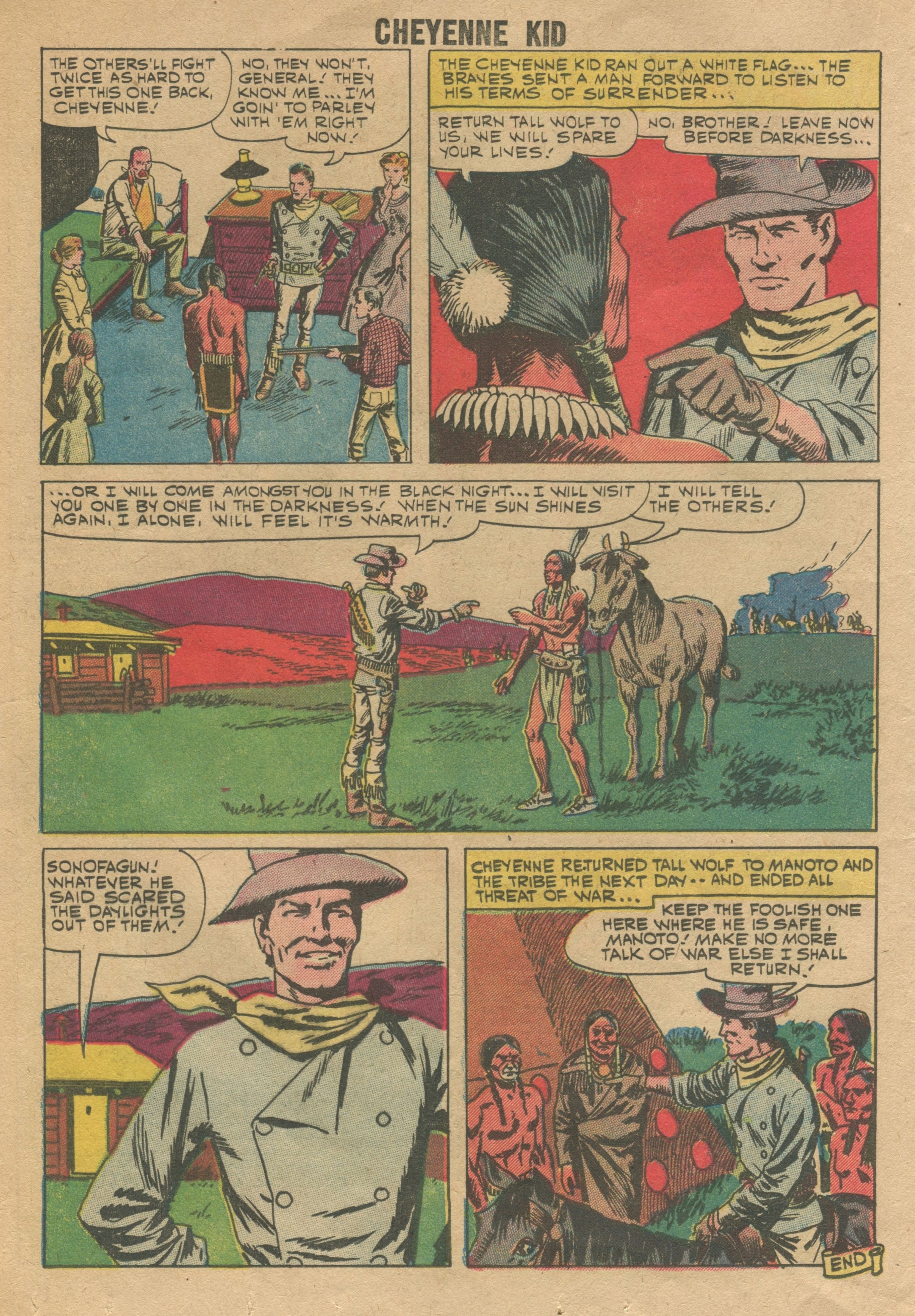 Read online Cheyenne Kid comic -  Issue #22 - 16