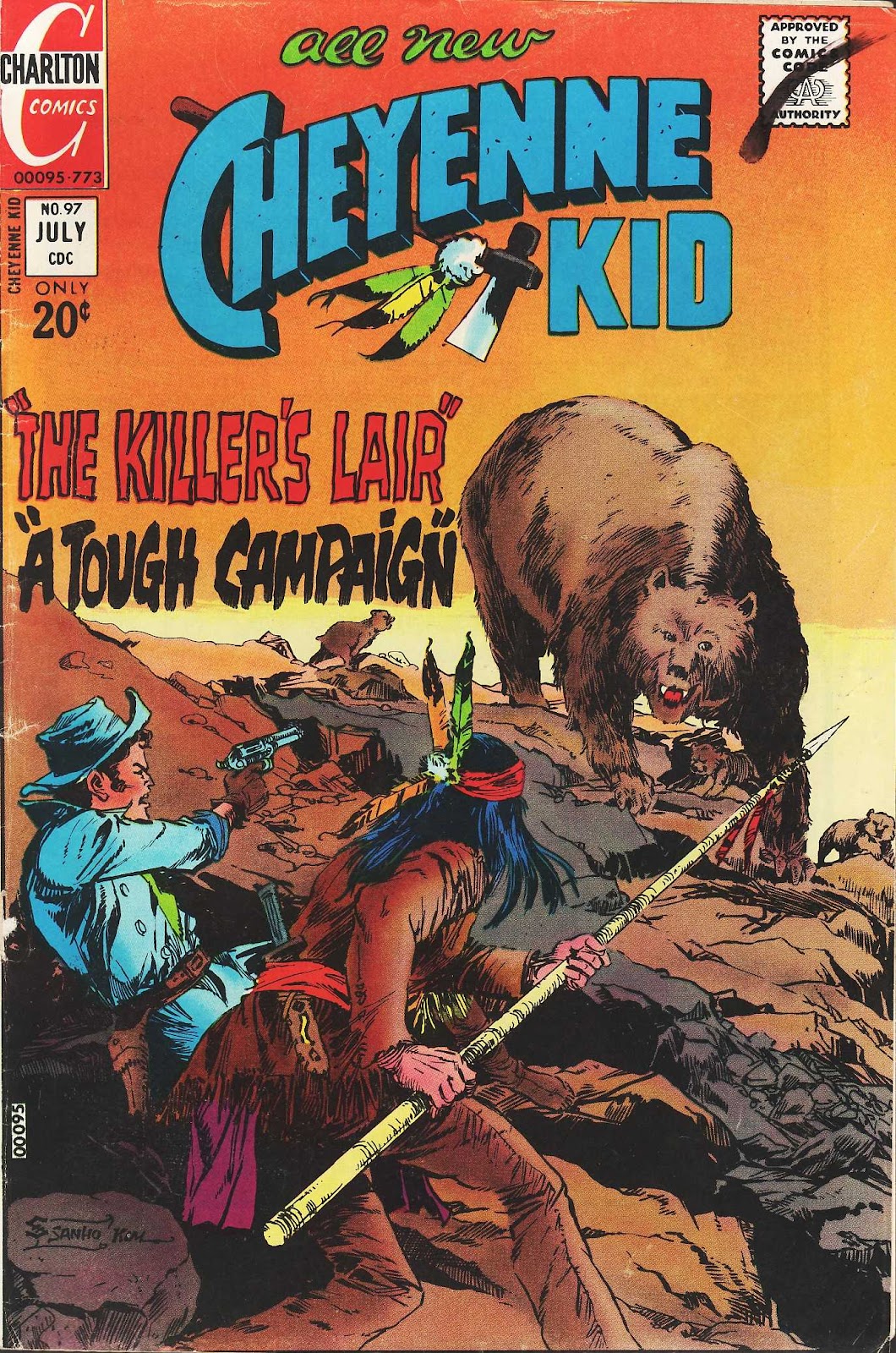 Cheyenne Kid issue 97 - Page 1