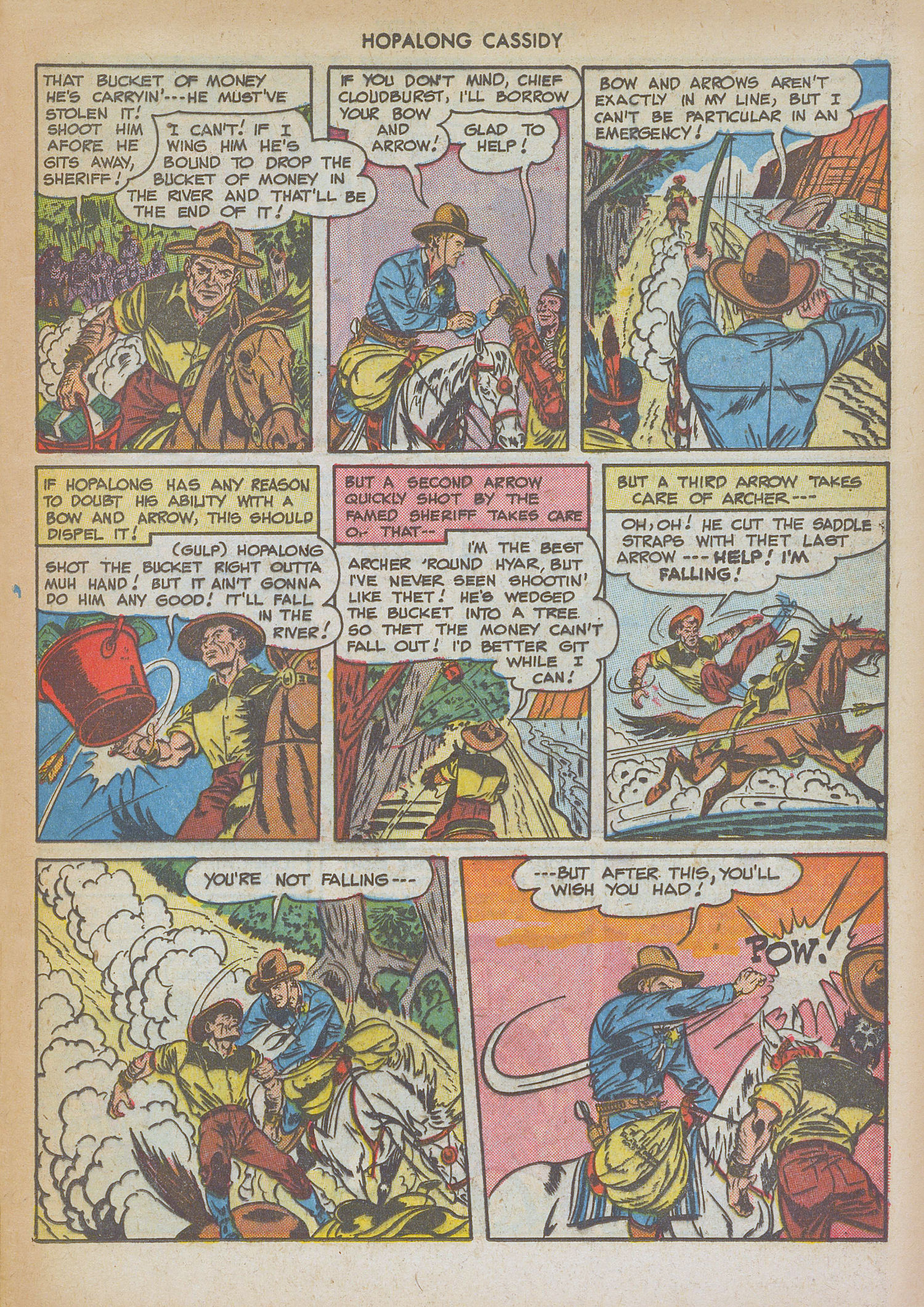 Read online Hopalong Cassidy comic -  Issue #32 - 13