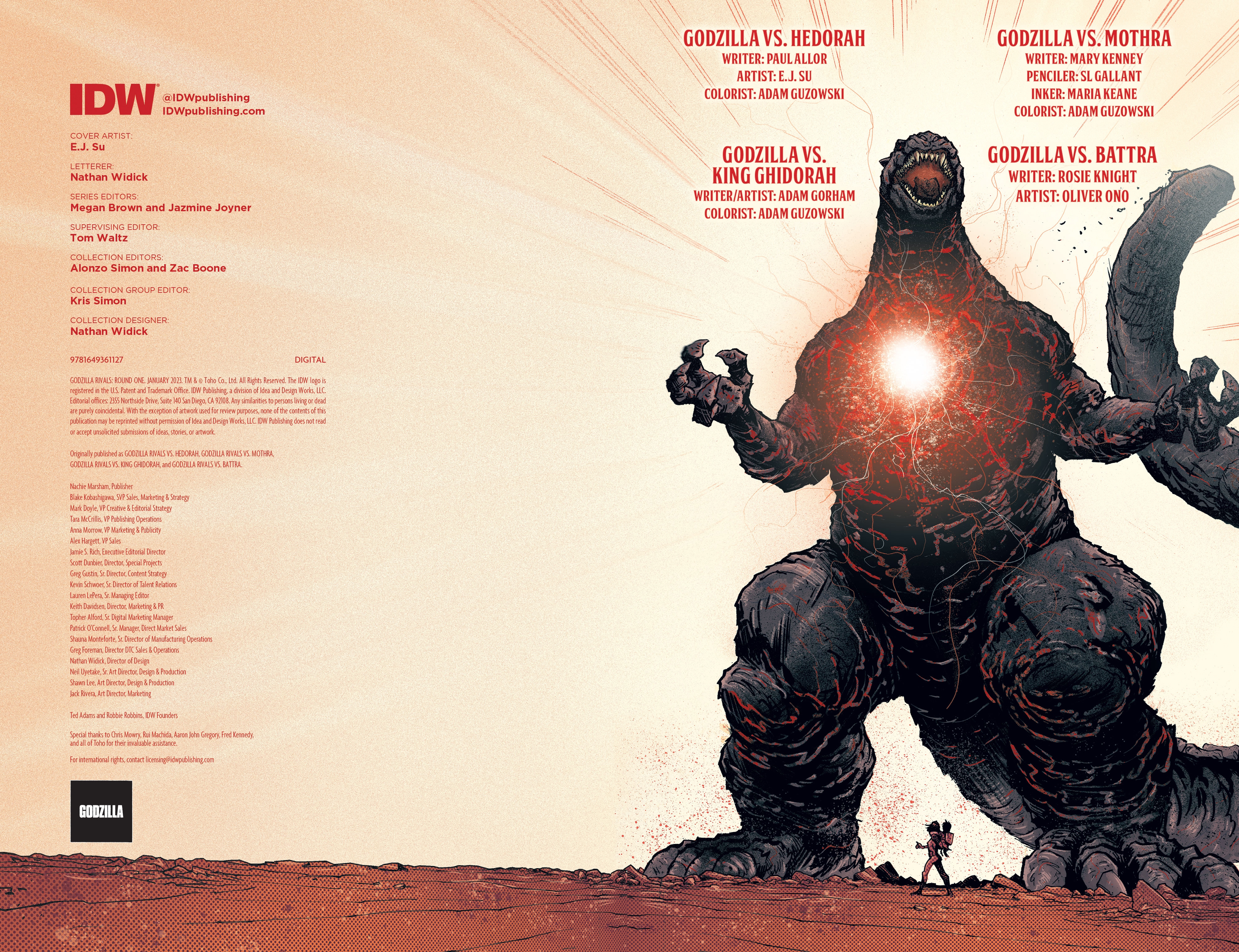 Read online Godzilla Rivals: Round One comic -  Issue # TPB (Part 1) - 3