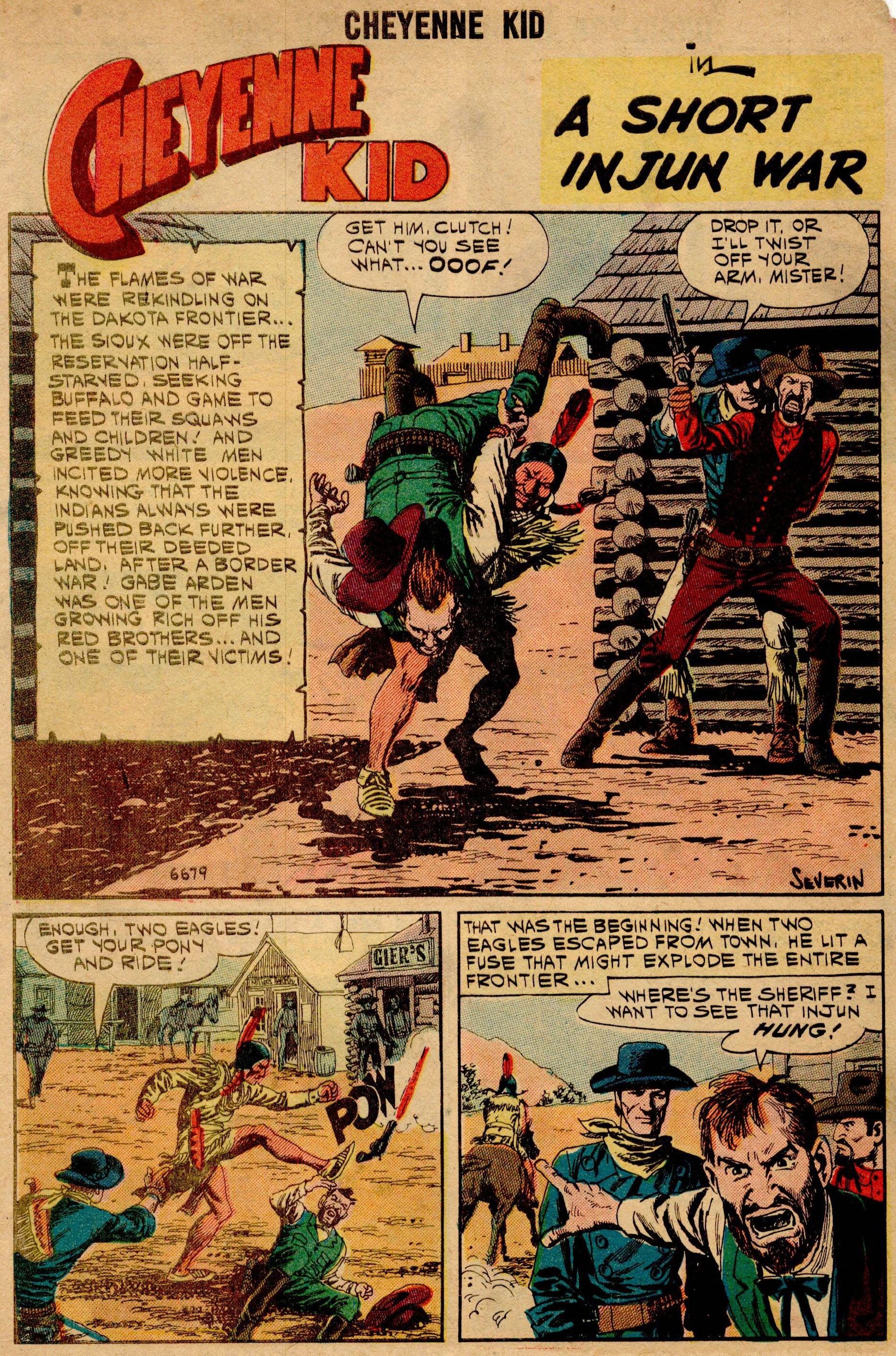 Read online Cheyenne Kid comic -  Issue #30 - 28