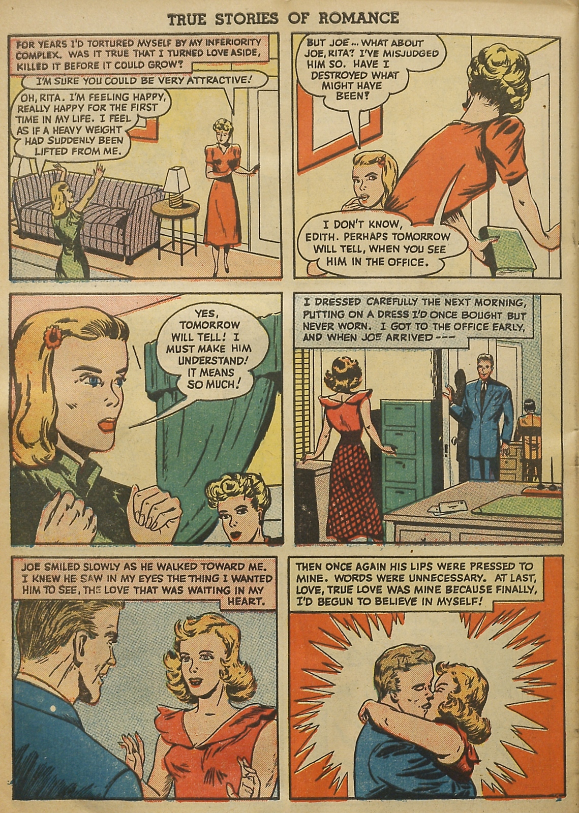 Read online True Stories of Romance comic -  Issue #1 - 34