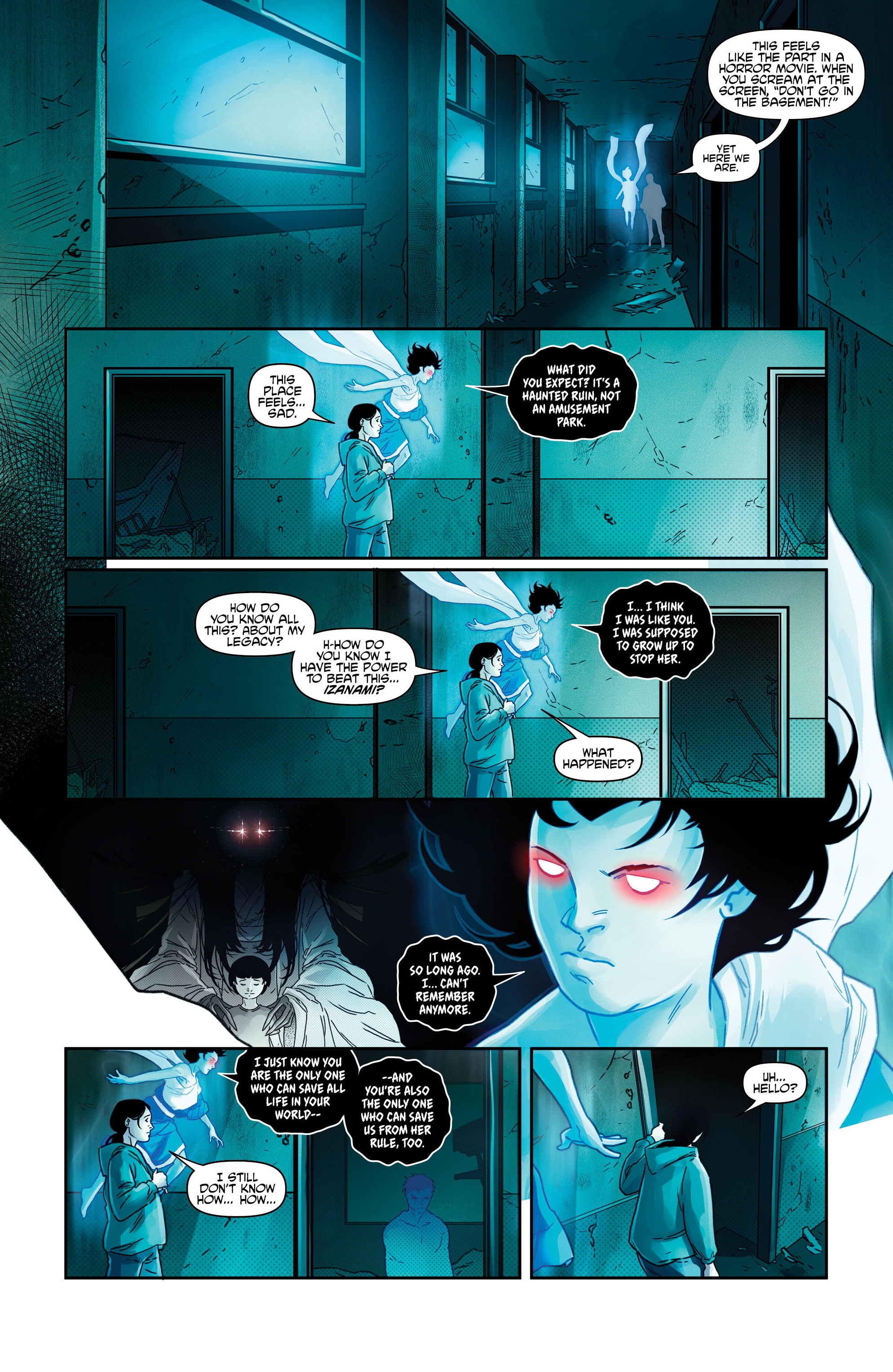 Read online A Haunted Girl comic -  Issue #4 - 5