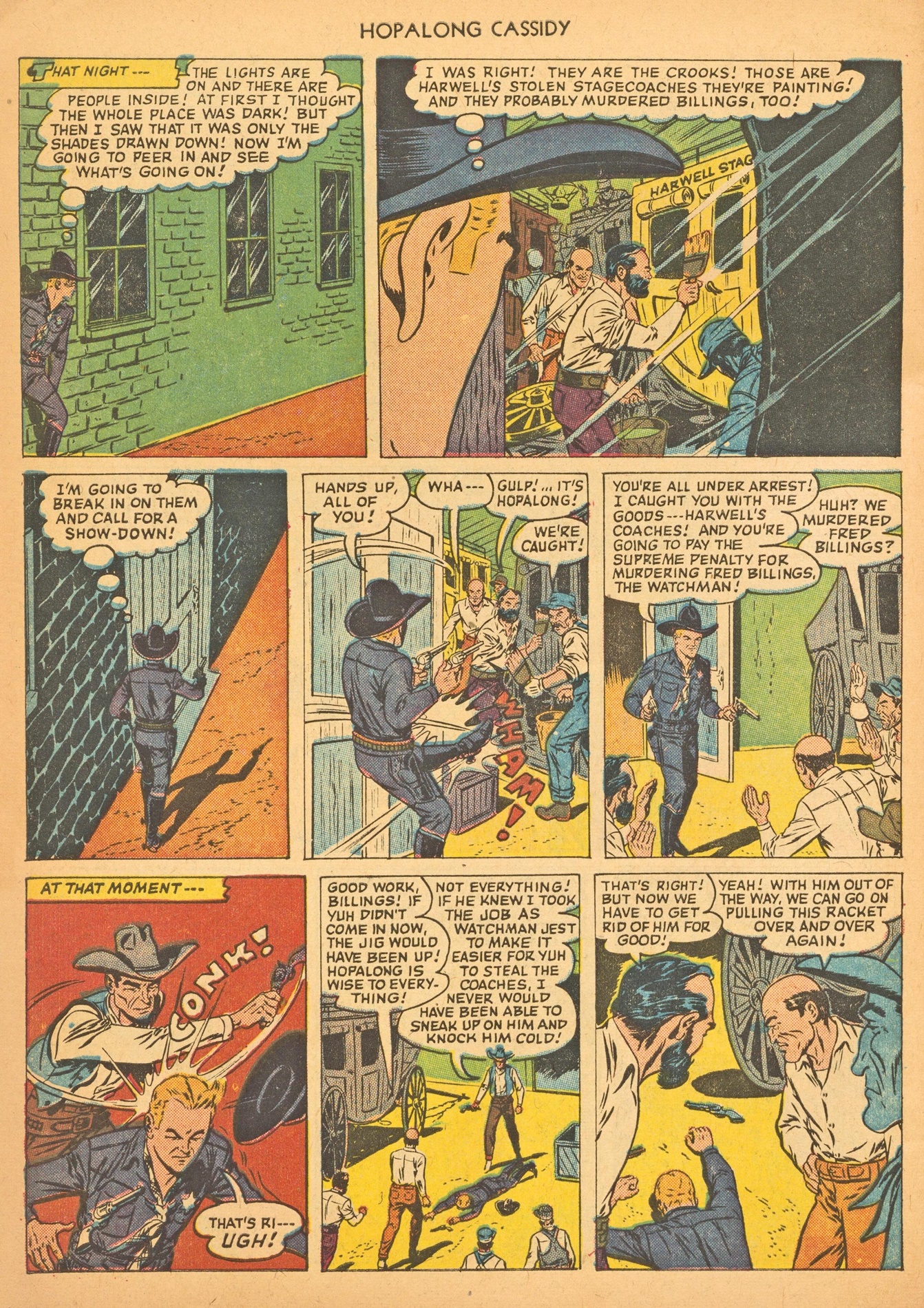 Read online Hopalong Cassidy comic -  Issue #66 - 30