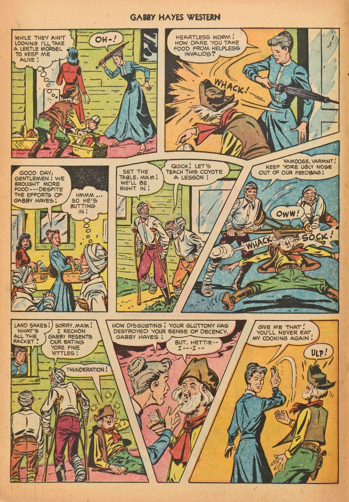 Read online Gabby Hayes Western comic -  Issue #43 - 18
