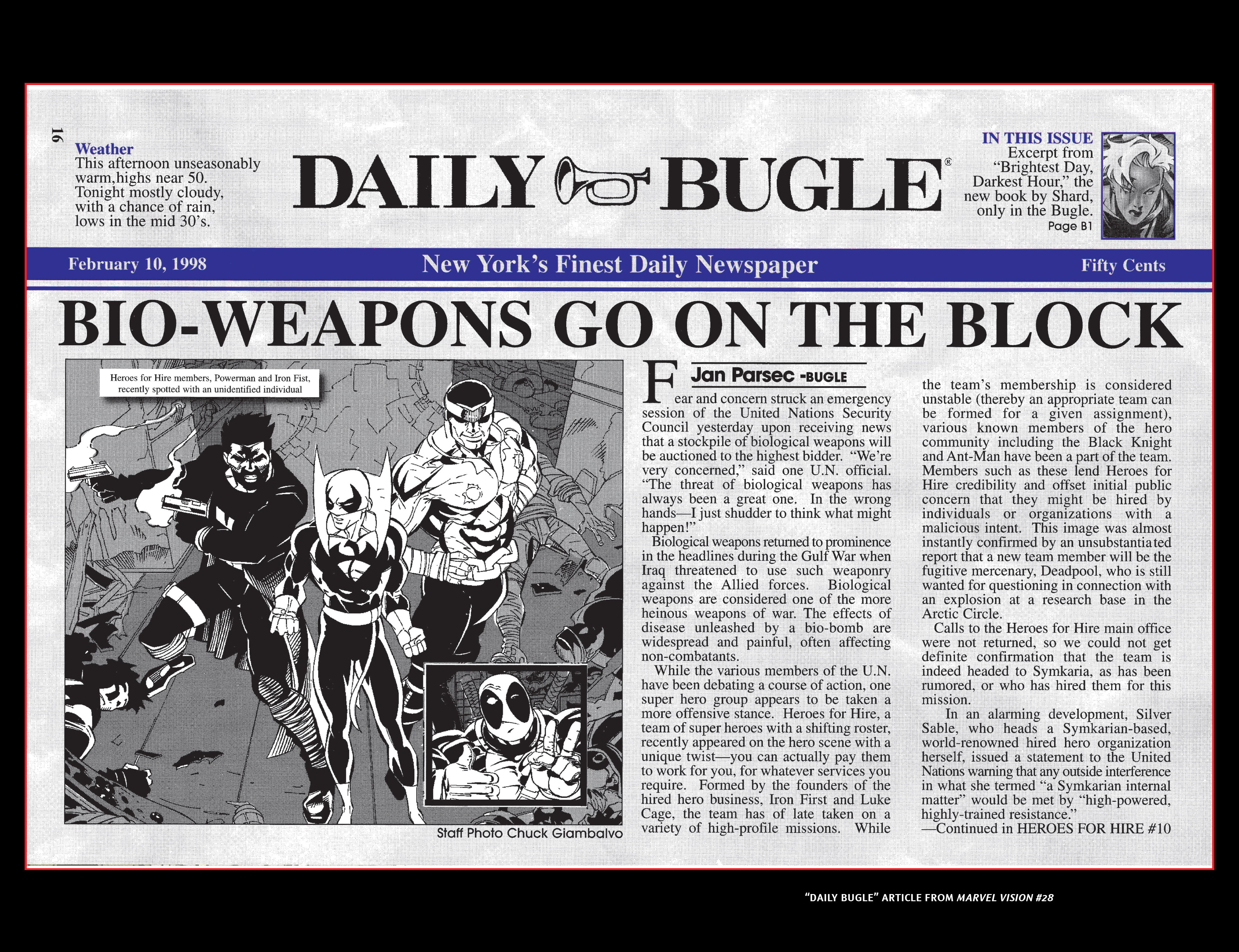 Read online Deadpool Epic Collection comic -  Issue # Drowning Man (Part 5) - 36