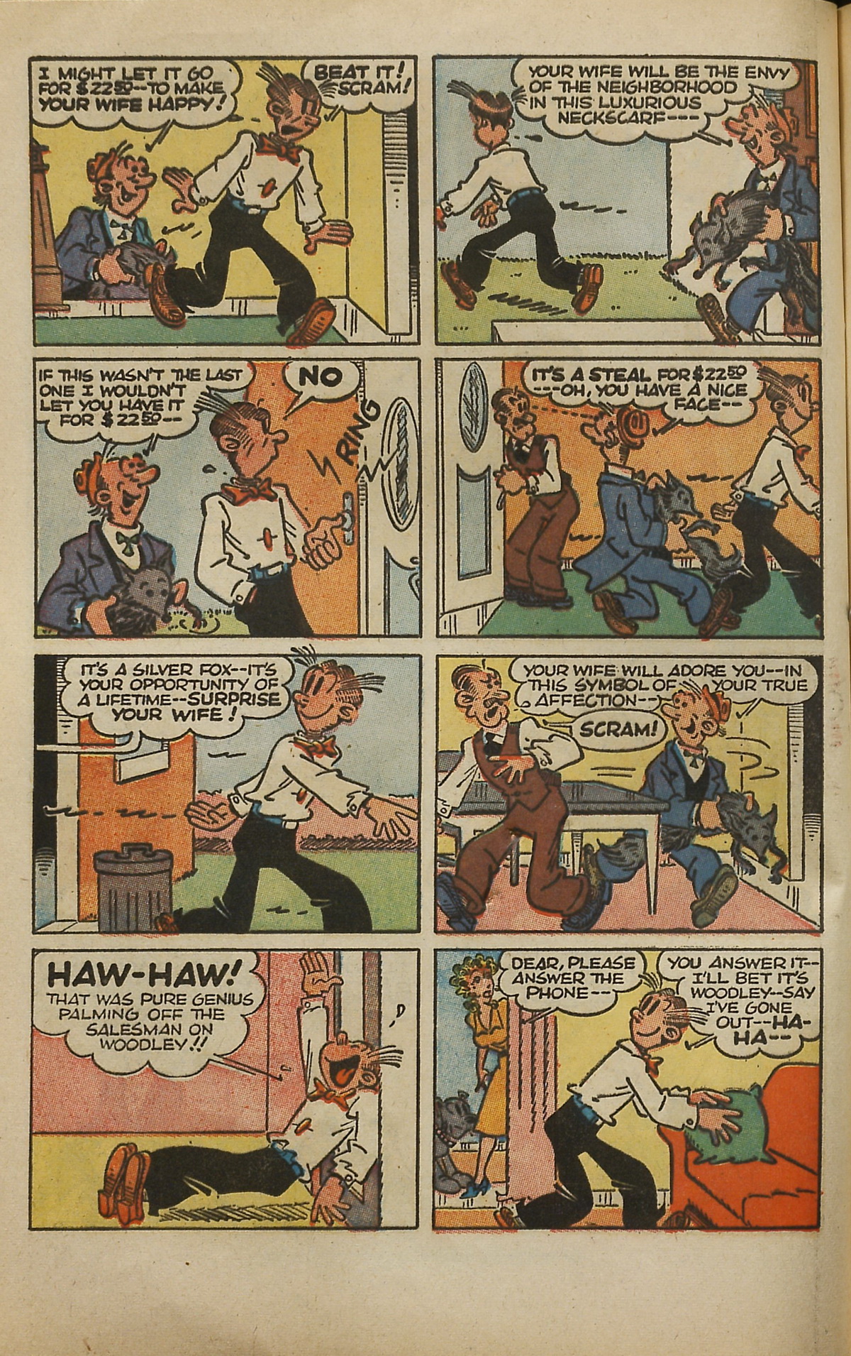 Read online Blondie Comics (1960) comic -  Issue #159 - 38