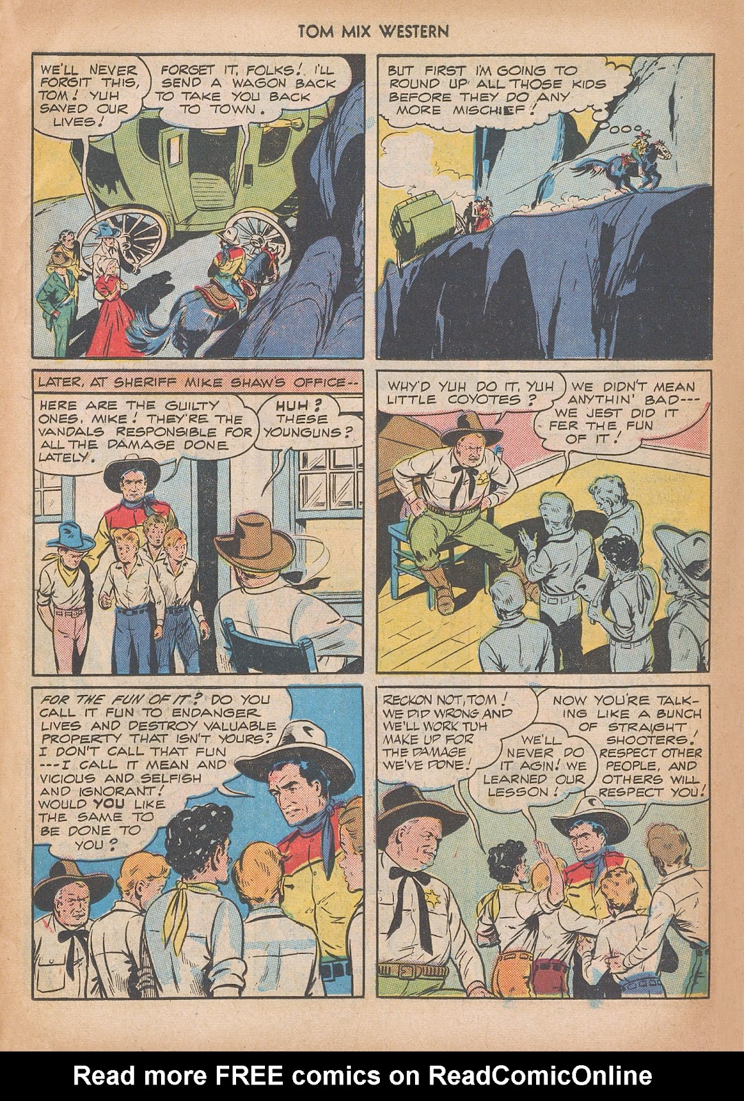 Tom Mix Western (1948) issue 10 - Page 11
