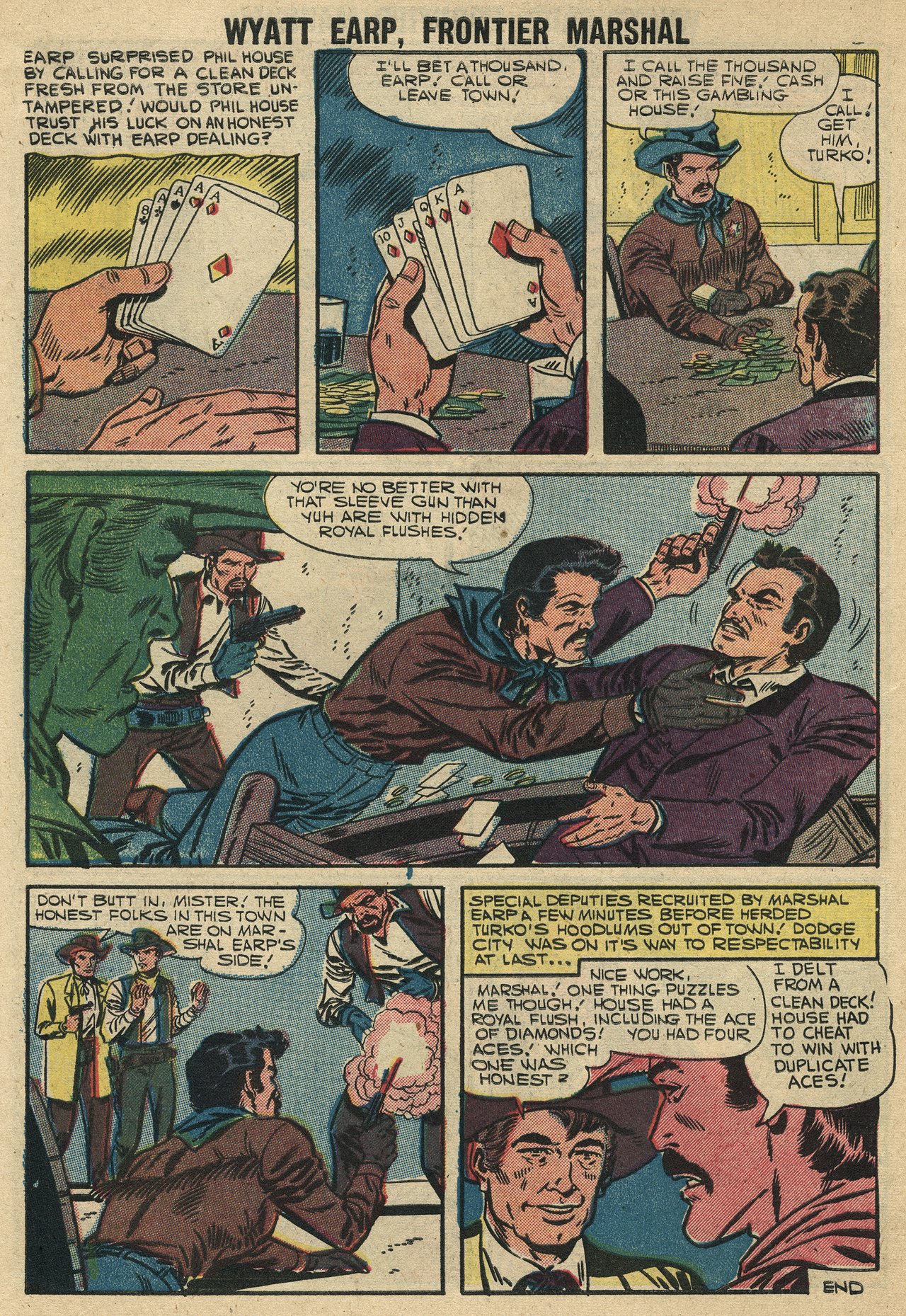 Read online Wyatt Earp Frontier Marshal comic -  Issue #16 - 10