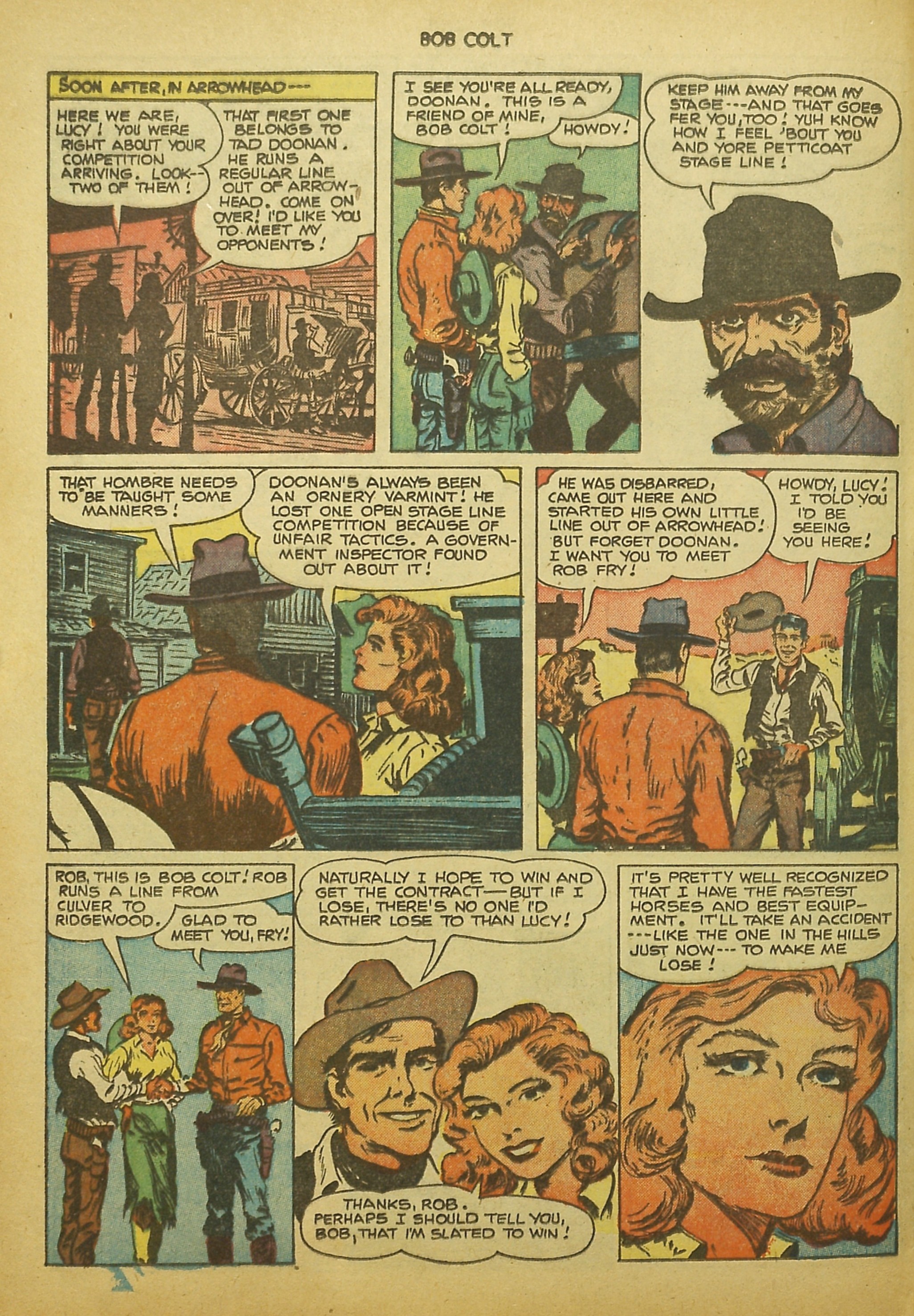 Read online Bob Colt Western comic -  Issue #8 - 28