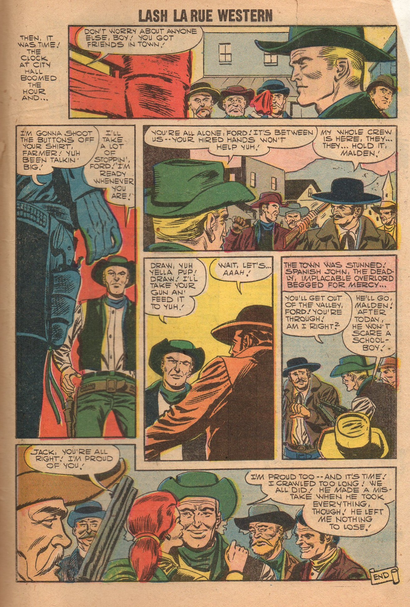 Read online Lash Larue Western (1949) comic -  Issue #65 - 33