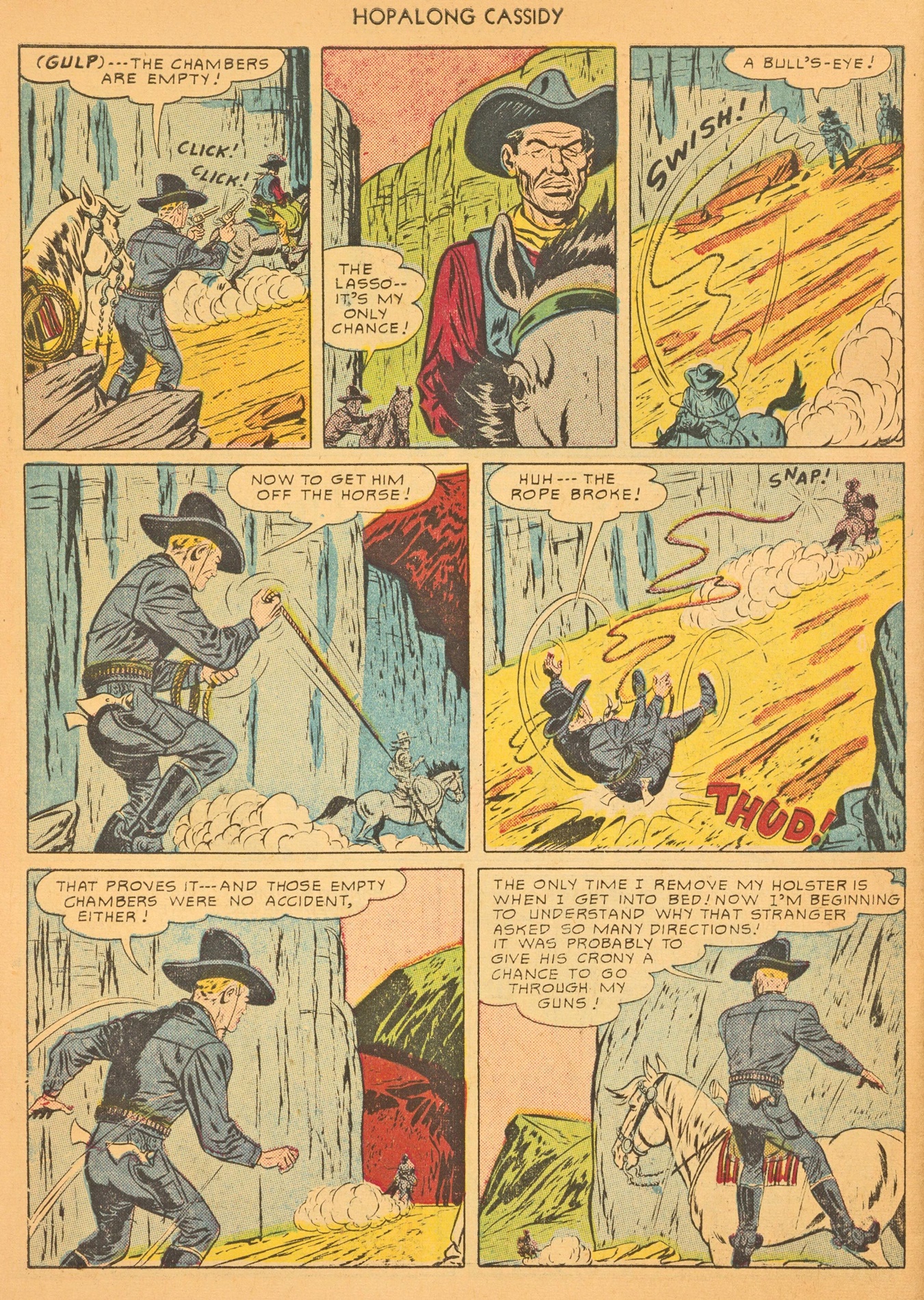 Read online Hopalong Cassidy comic -  Issue #50 - 46