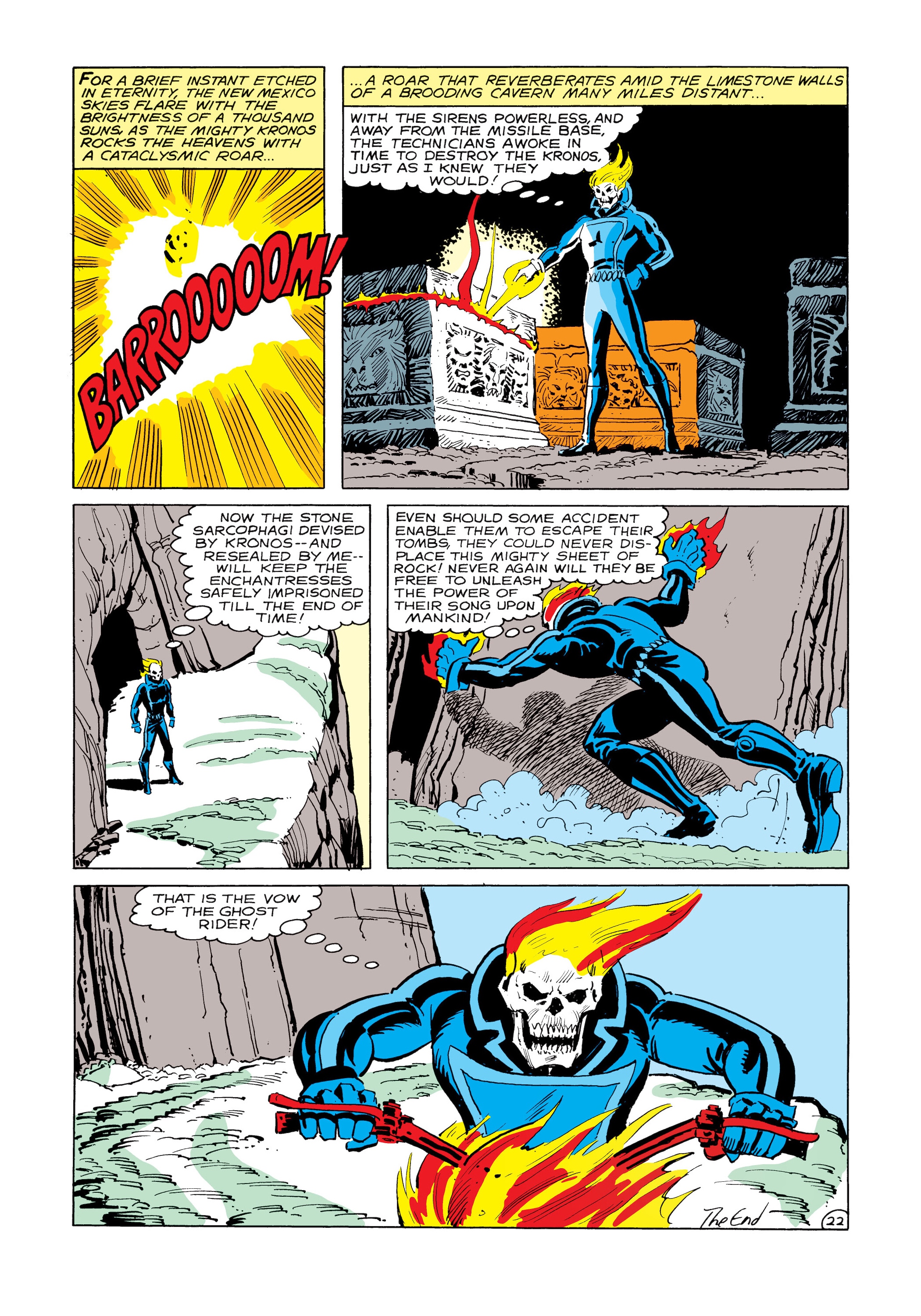 Read online Marvel Masterworks: Ghost Rider comic -  Issue # TPB 5 (Part 1) - 54