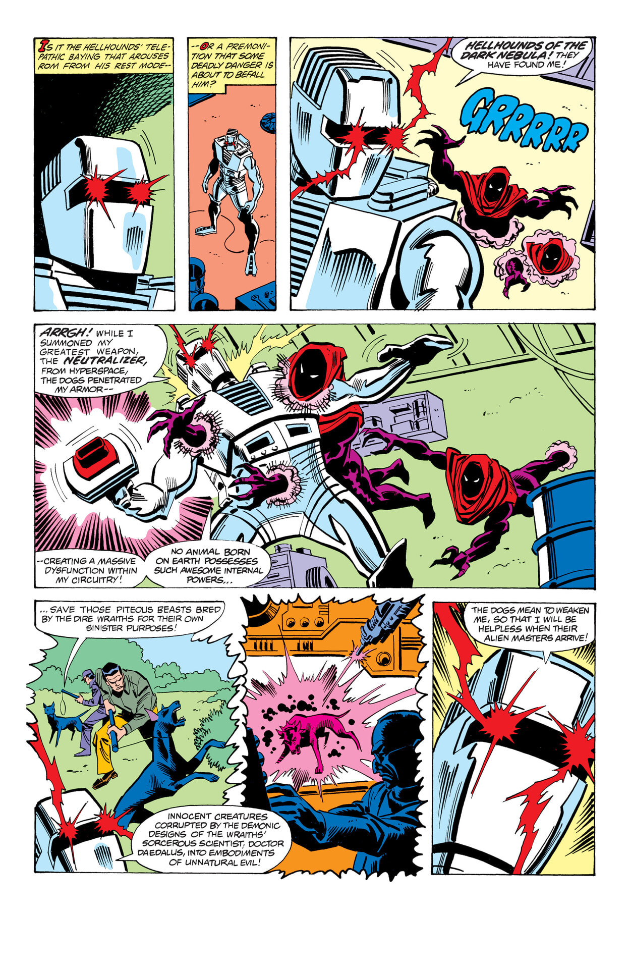 Read online Rom: The Original Marvel Years Omnibus comic -  Issue # TPB (Part 2) - 21