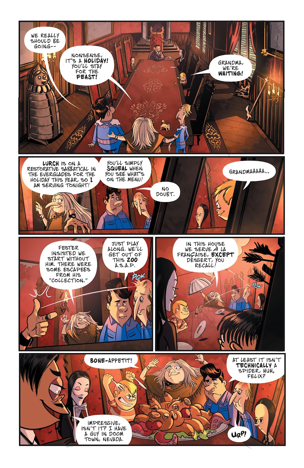 The Addams Family: Charlatan's Web issue 1 - Page 28
