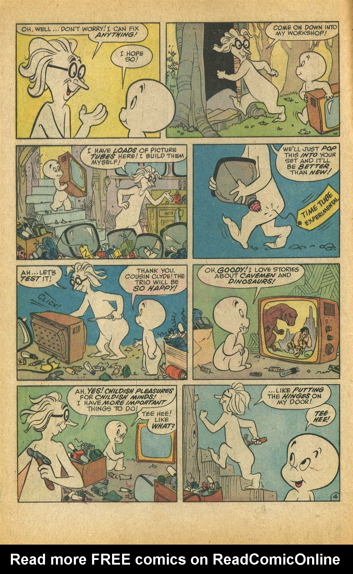 Read online Casper Strange Ghost Stories comic -  Issue #4 - 8