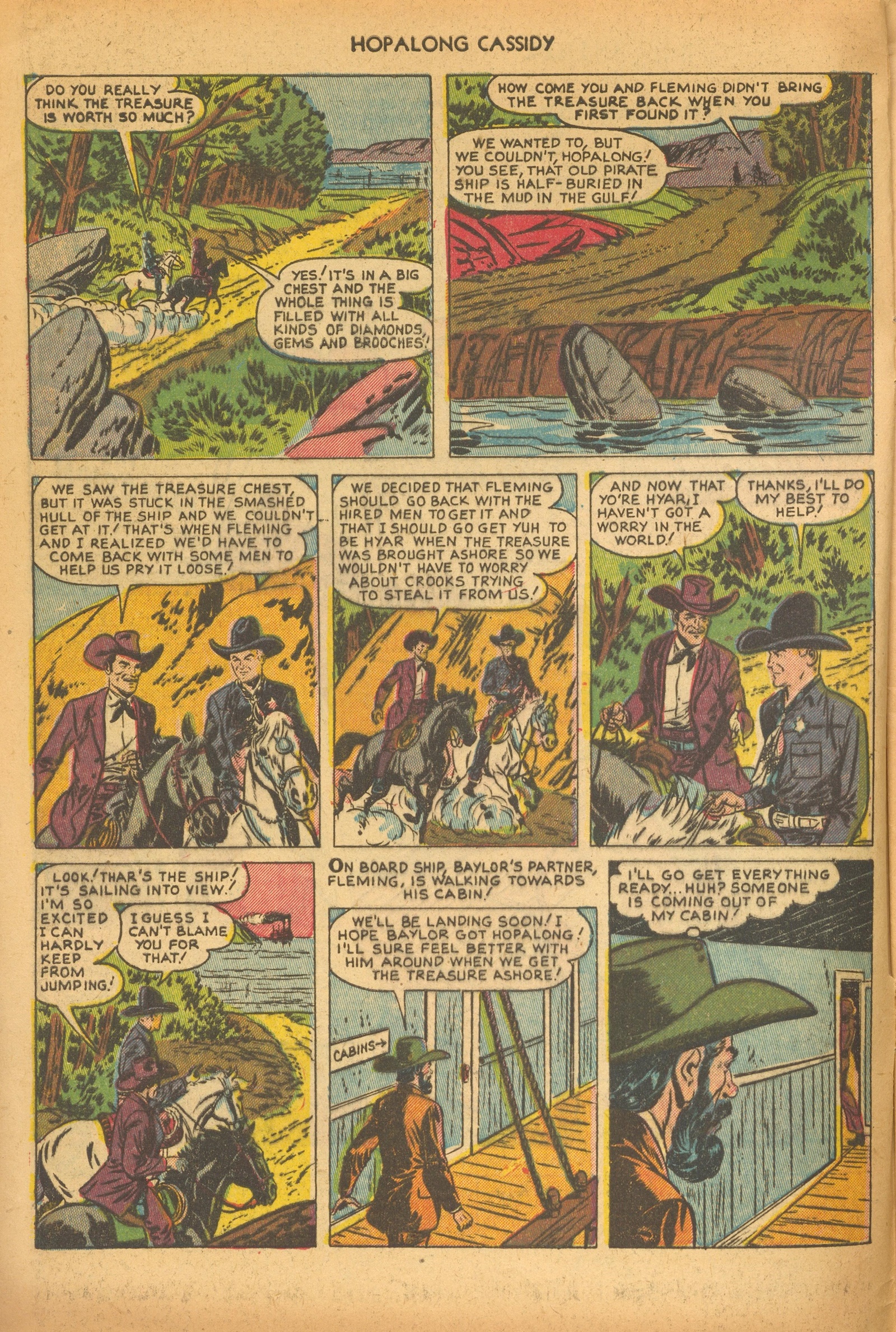 Read online Hopalong Cassidy comic -  Issue #74 - 4