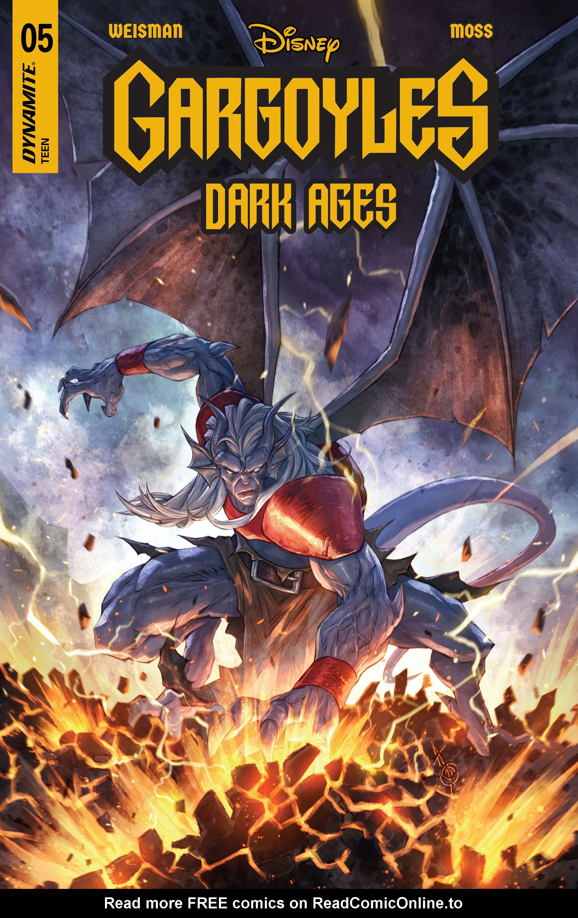 Read online Gargoyles: Dark Ages comic -  Issue #5 - 2
