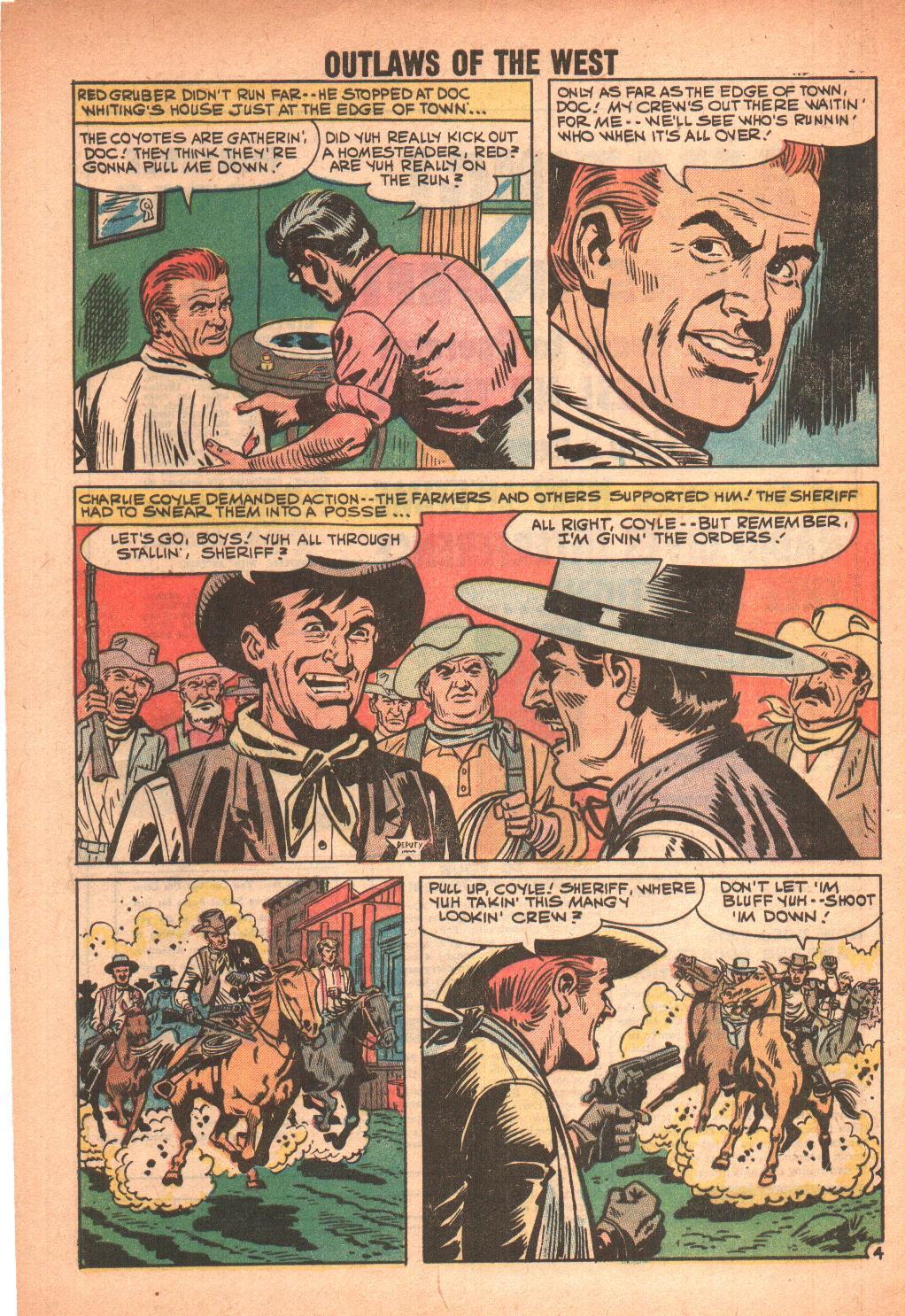 Read online Outlaws of the West comic -  Issue #19 - 33